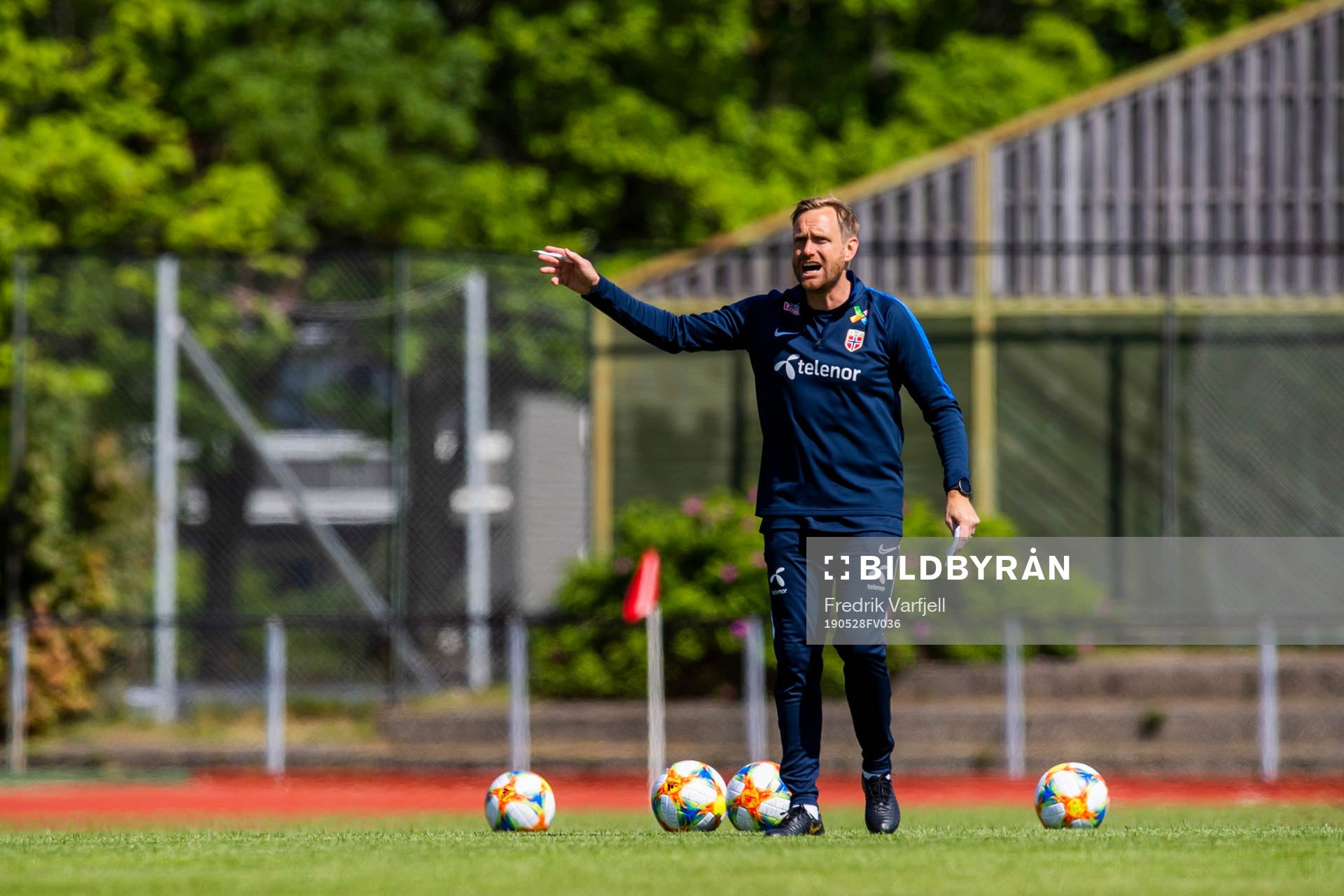 Martin Sjögren, head coach of Norway
