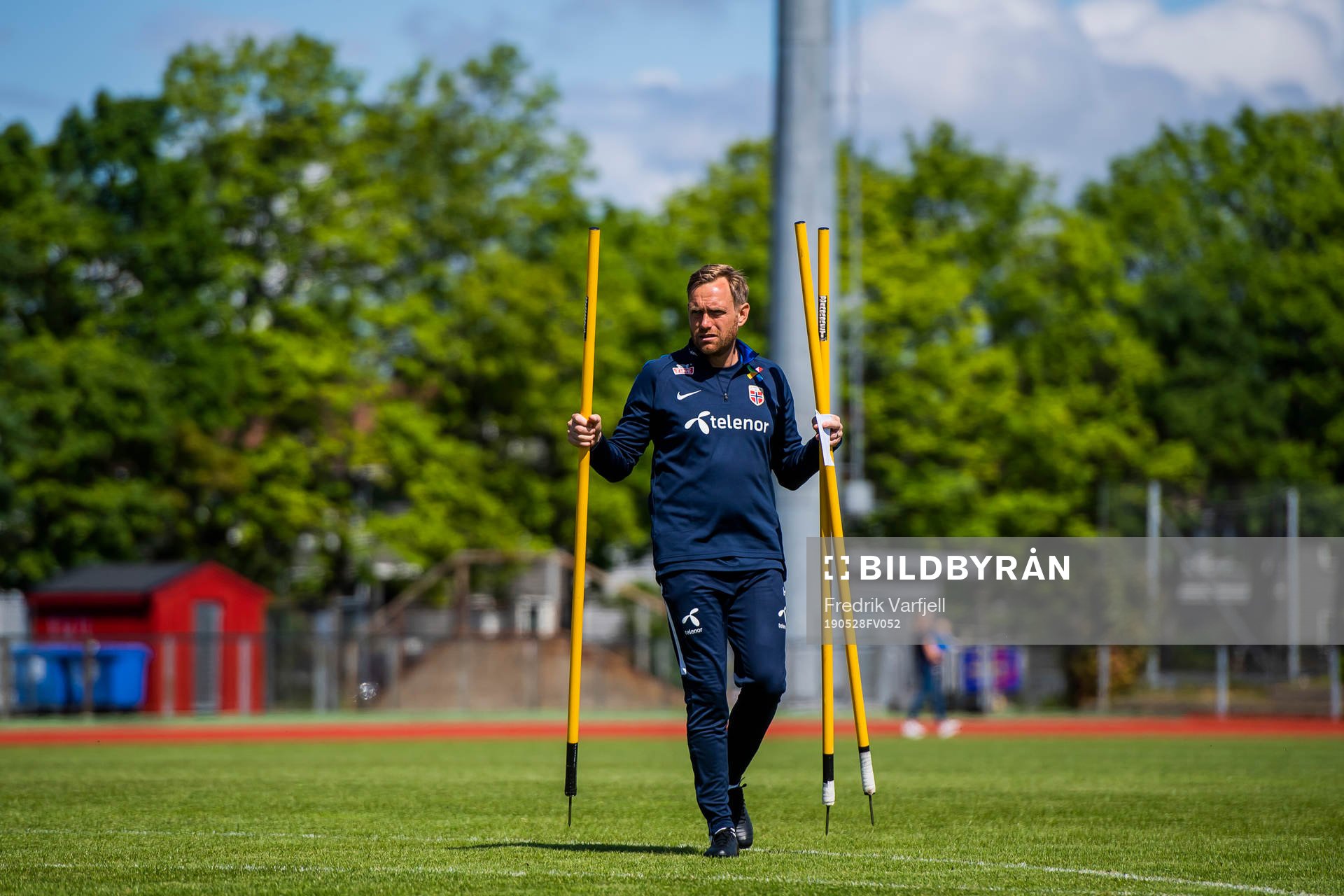 Martin Sjögren, head coach of Norway