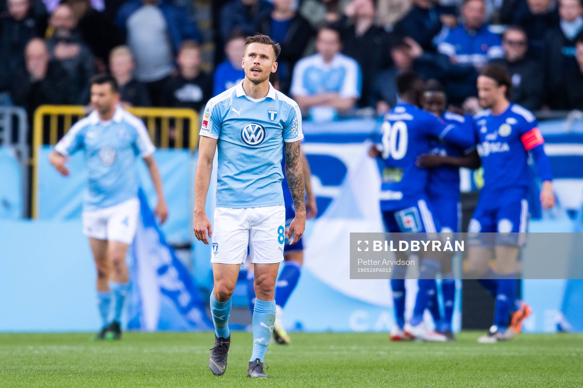 Malmö FFs Arnór Traustason deppar