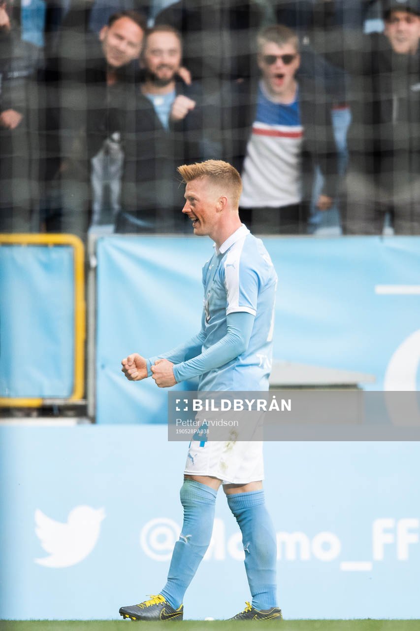 Malmö FFs Anders Christiansen jublar