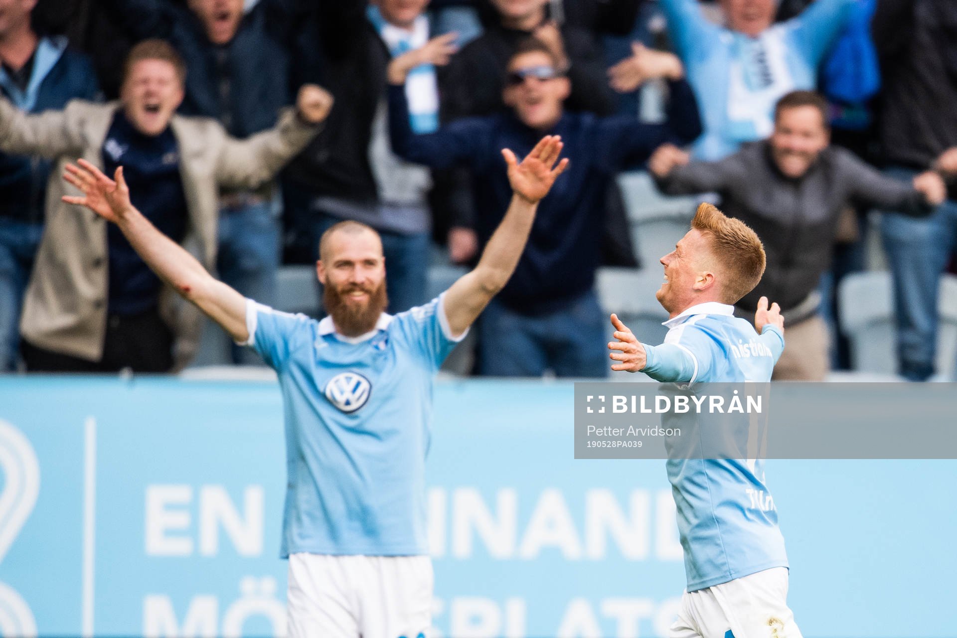 Malmö FFs Anders Christiansen jublar