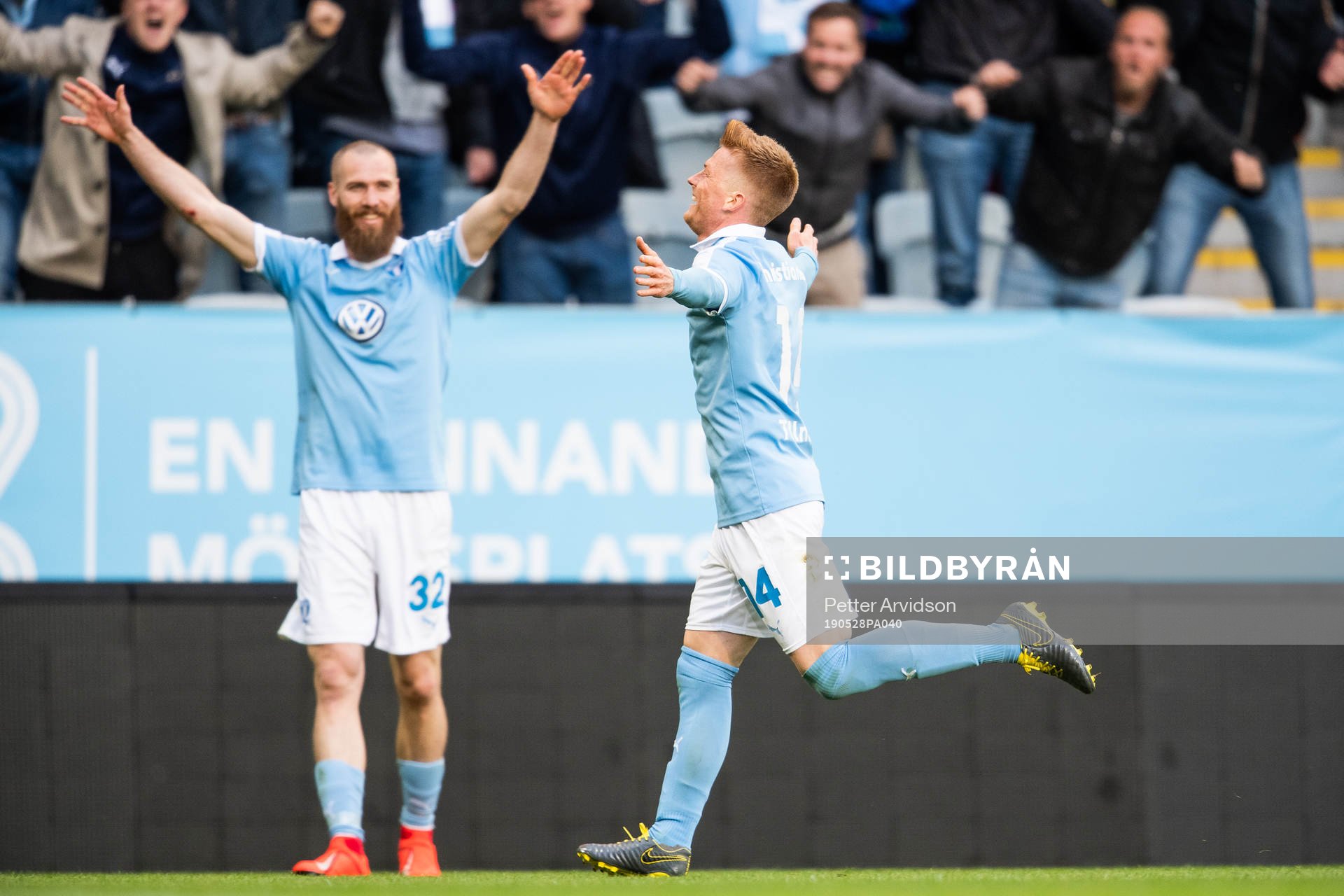 Malmö FFs Anders Christiansen jublar