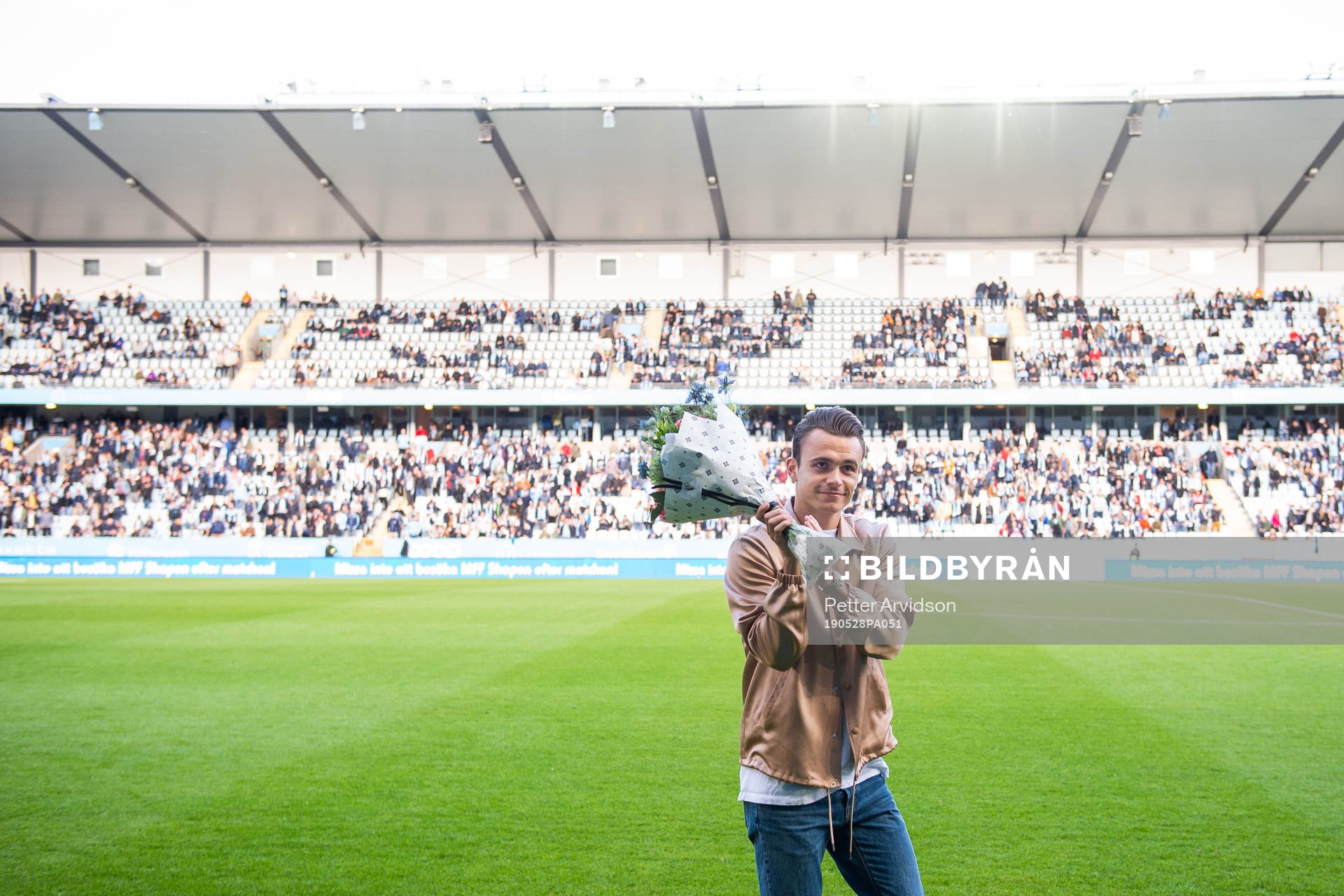 Malmö FFs Andreas Vindheim avtackas