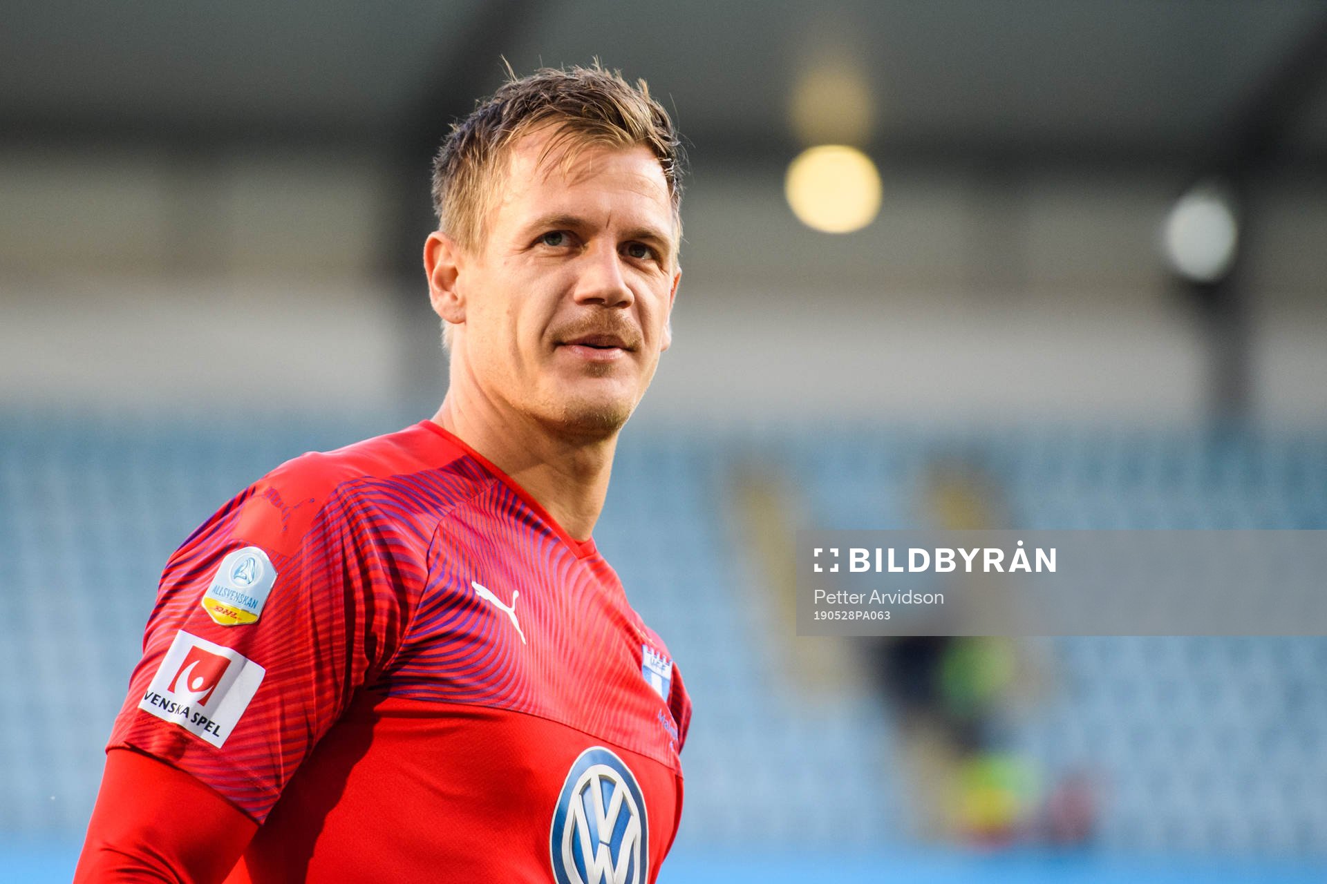 Malmö FFs målvakt Johan Dahlin