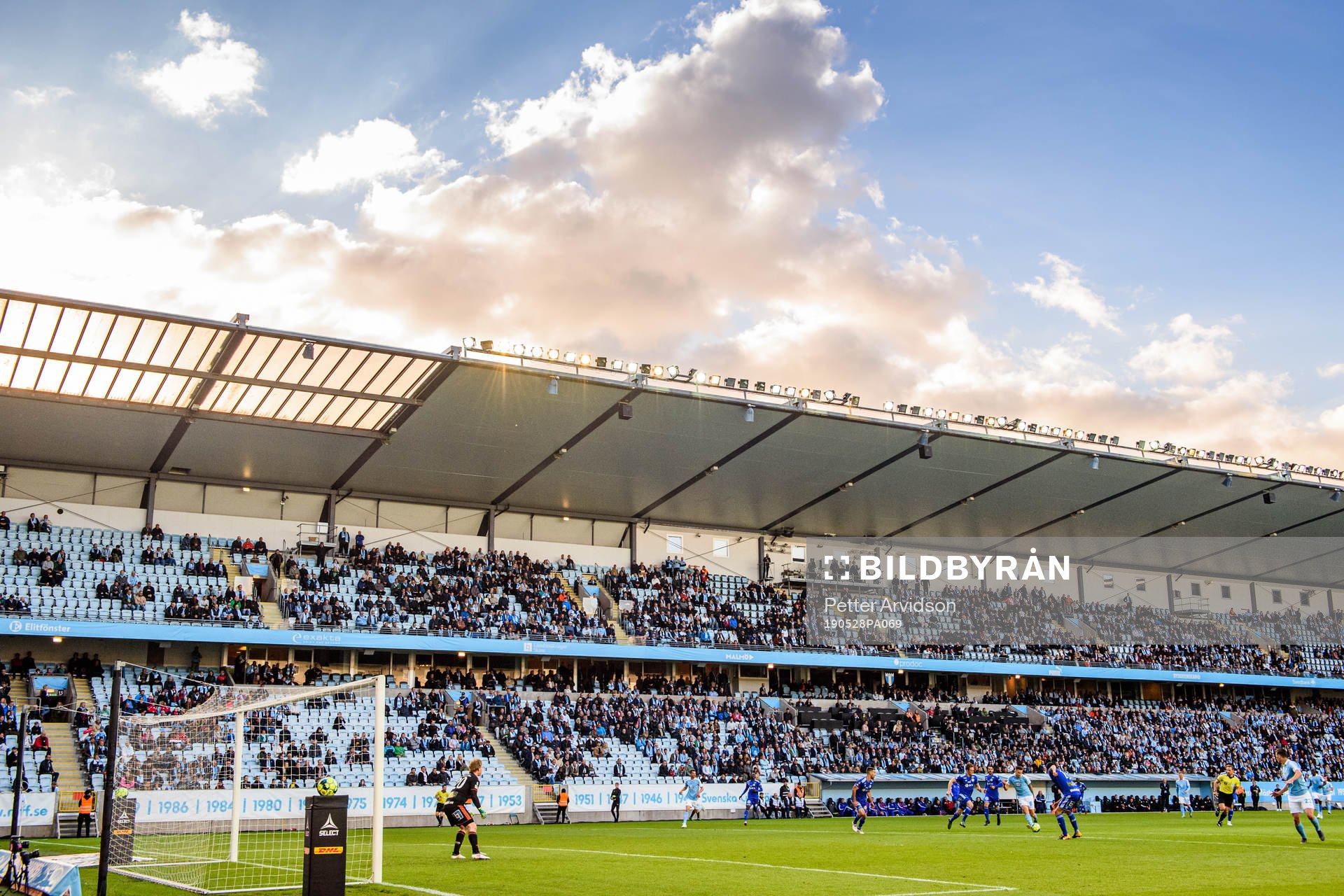 Generell vy över Stadion