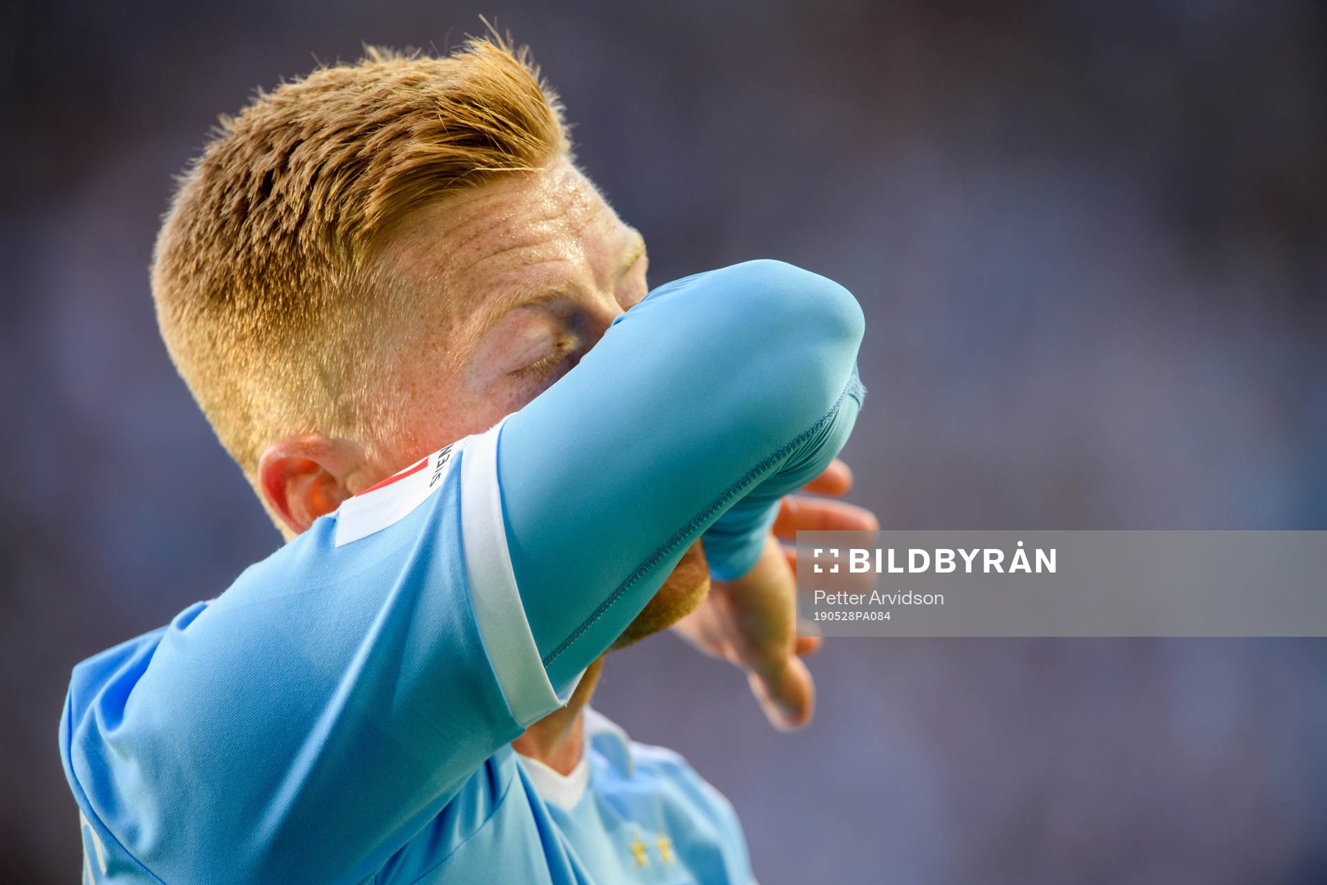 Malmö FFs Anders Christiansen deppar