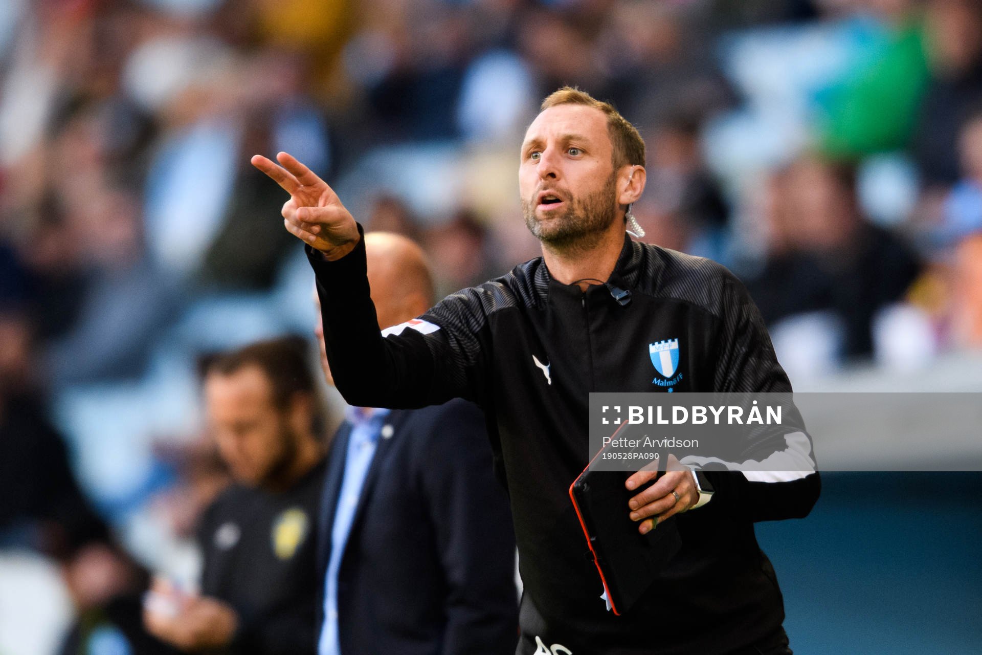Malmö FFs assisterande tränare Andreas Georgson