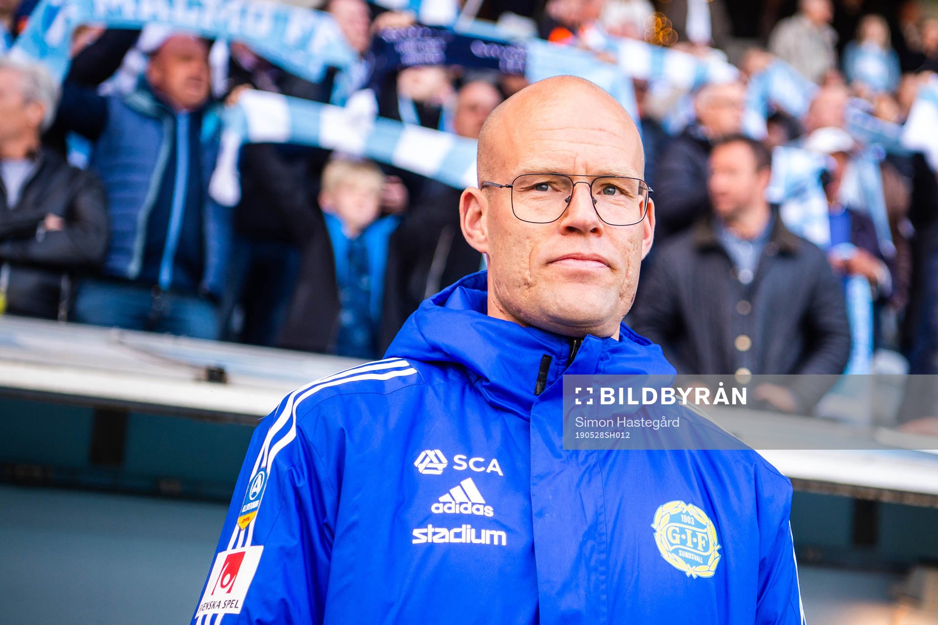 Sundsvalls tränare Joel Cedergren