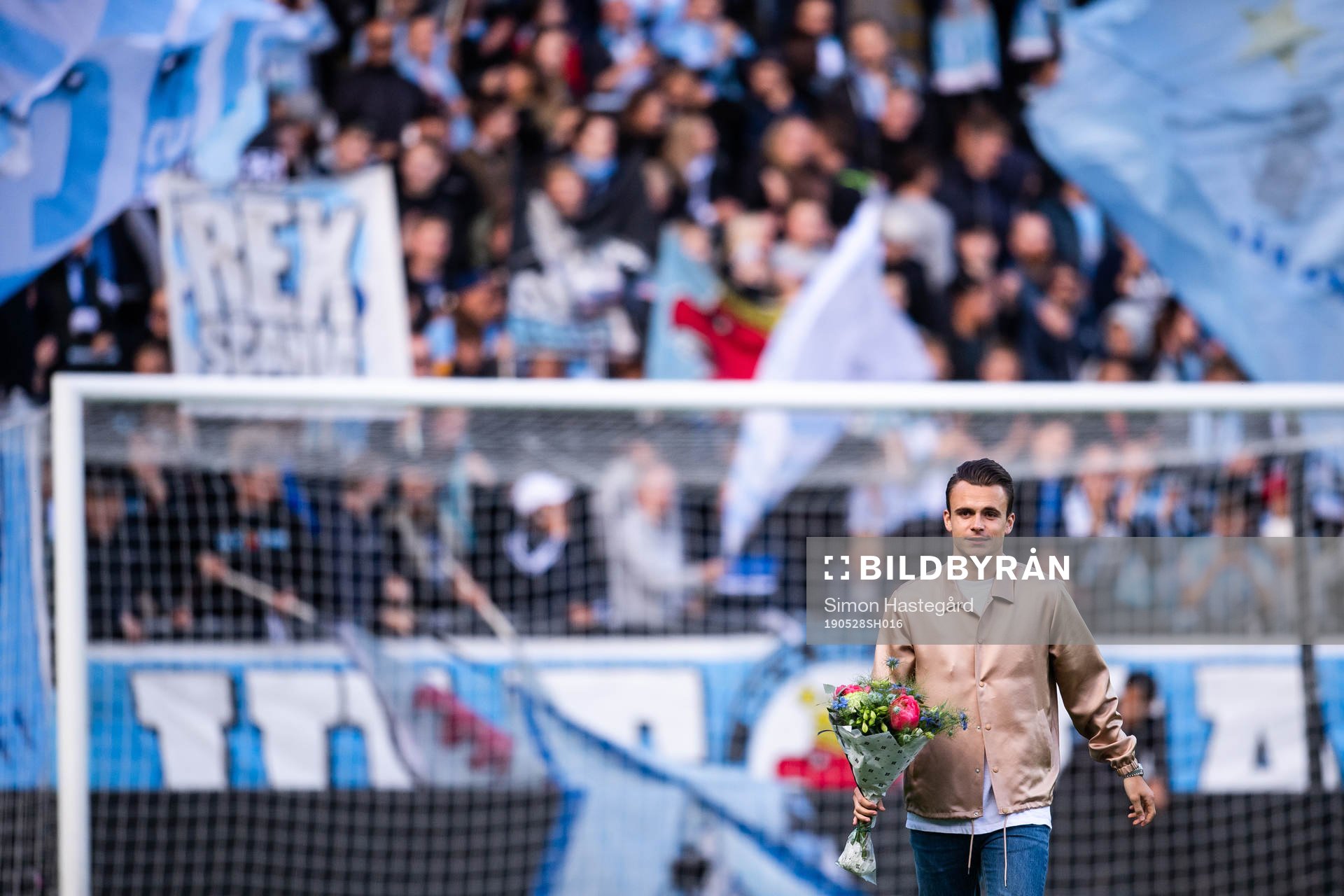 Malmö FFs Andreas Vindheim avtackas
