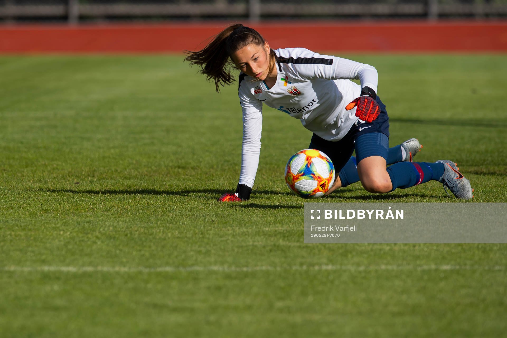 Goalkeeper Cecilie Hauståker Fiskerstrand