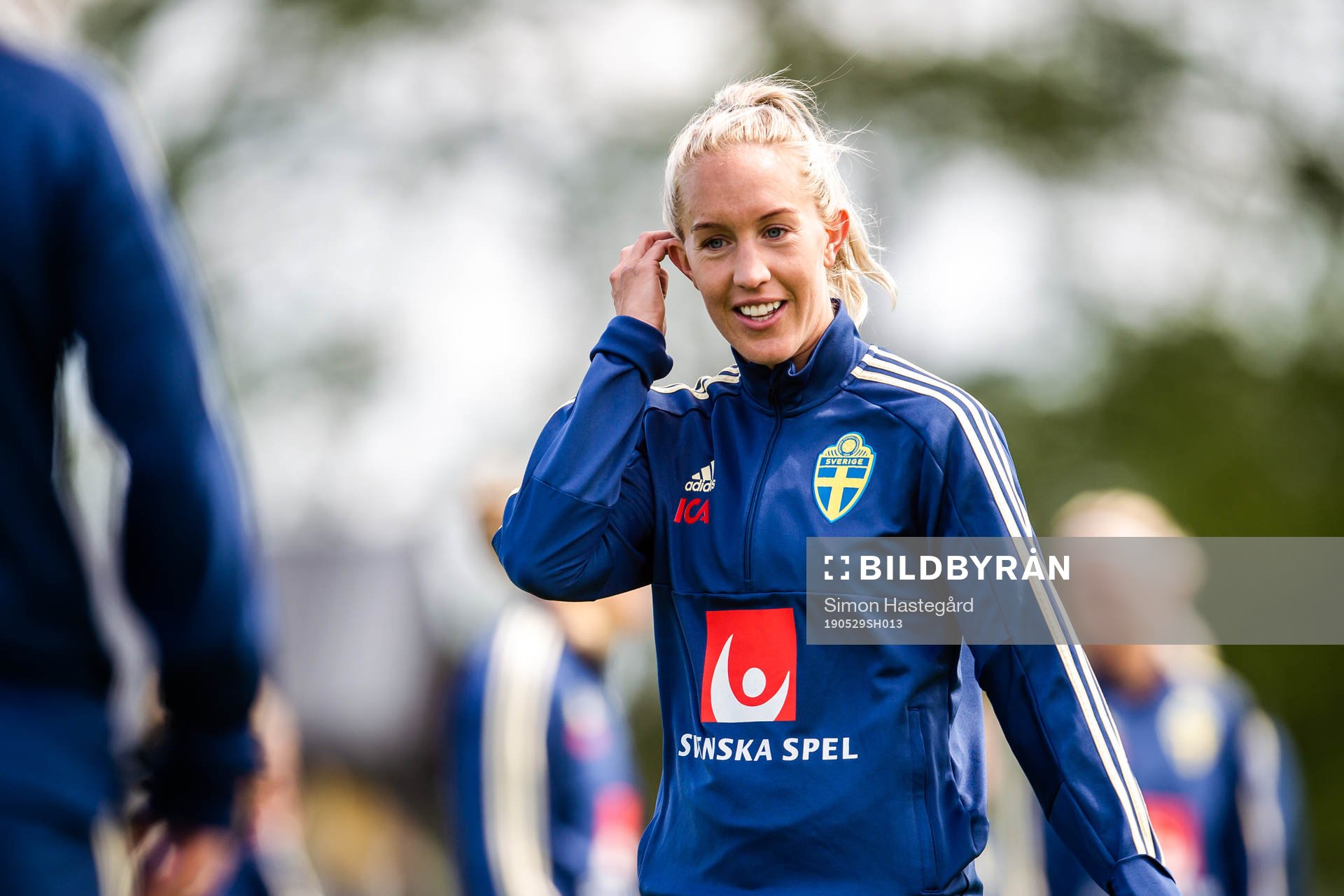 Julia Roddar of Swedish women national football team