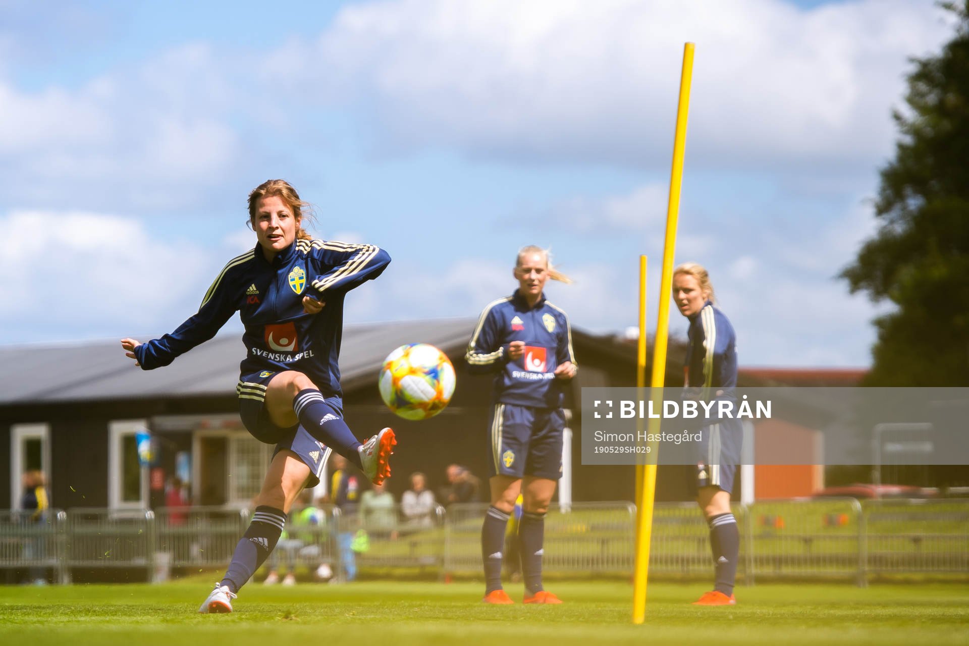 Anna Anvegård of Swedish women national football team