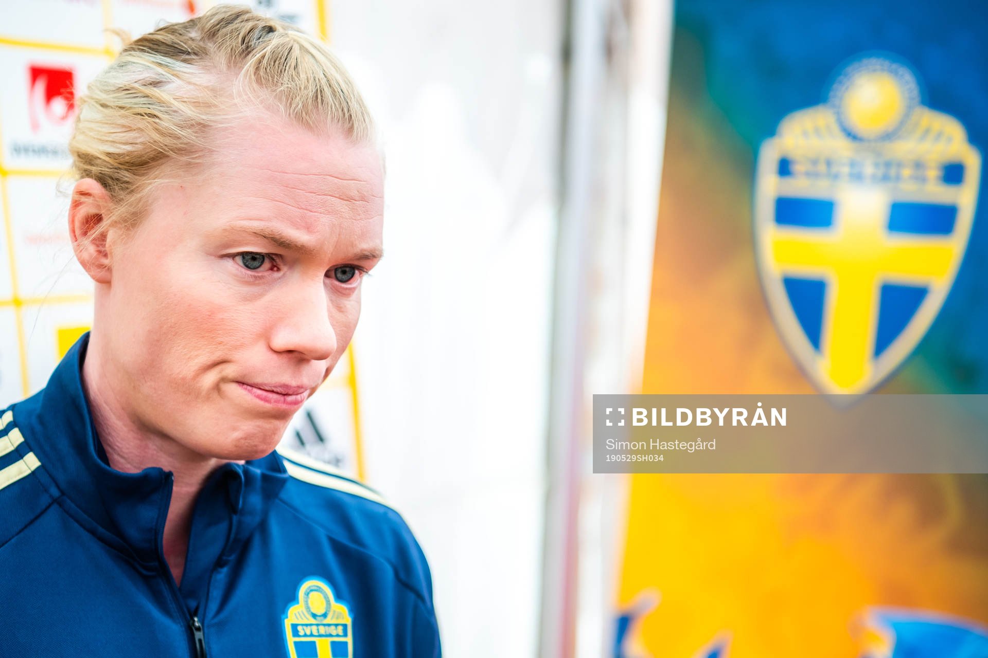Goalkeeper Hedvig Lindahl of Swedish women national