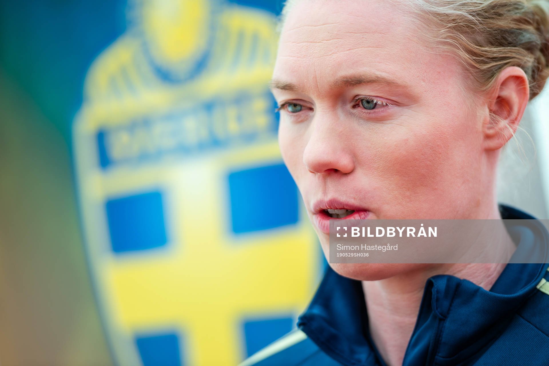 Goalkeeper Hedvig Lindahl of Swedish women national
