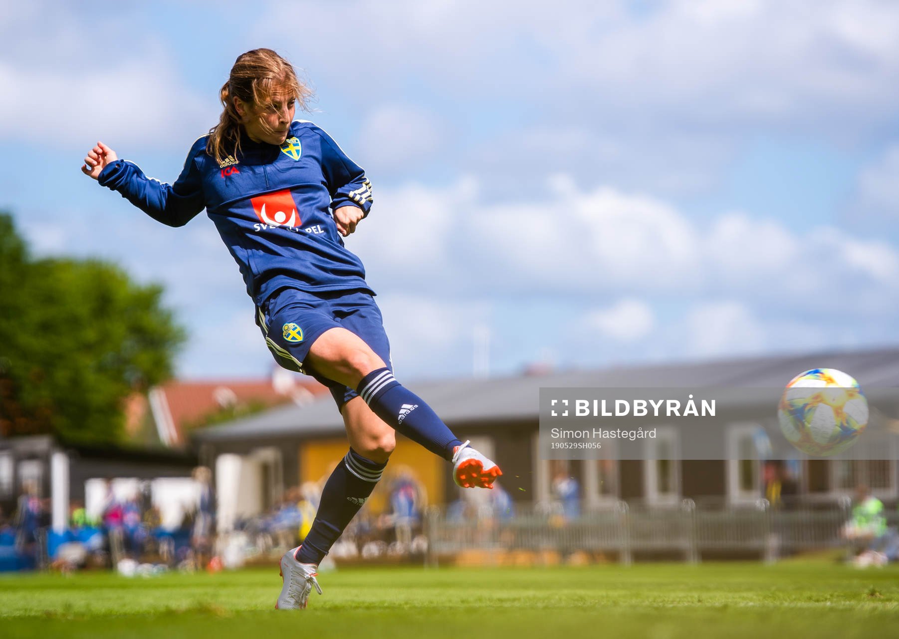 Anna Anvegård of Swedish women national football team