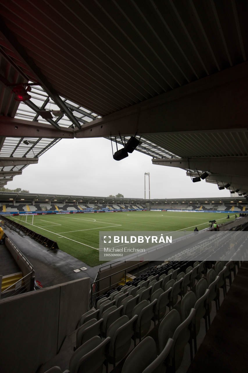 Bravida Arena interiört innan finalen i Svenska Cupen i