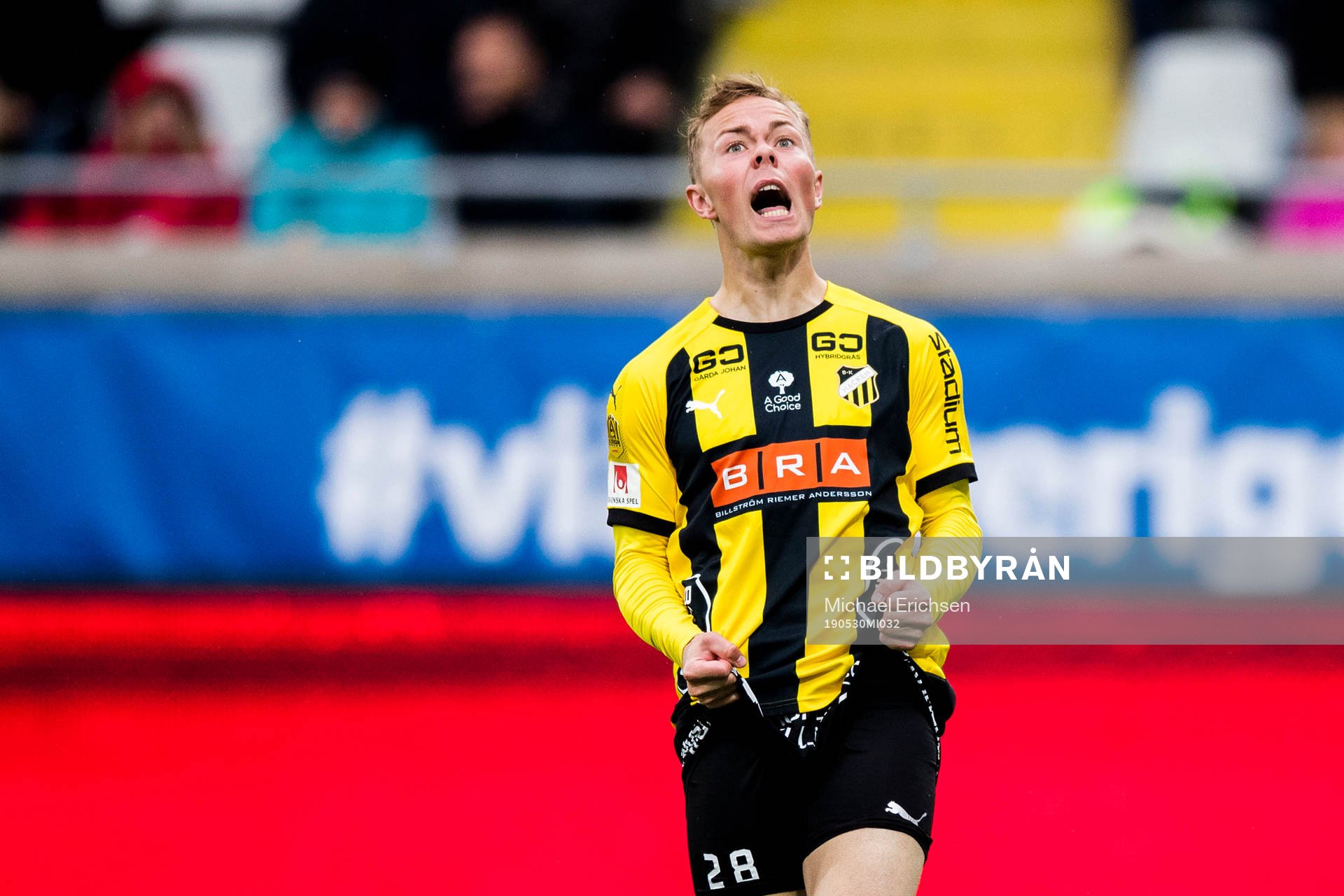 Häckens Adam Andersson deppar