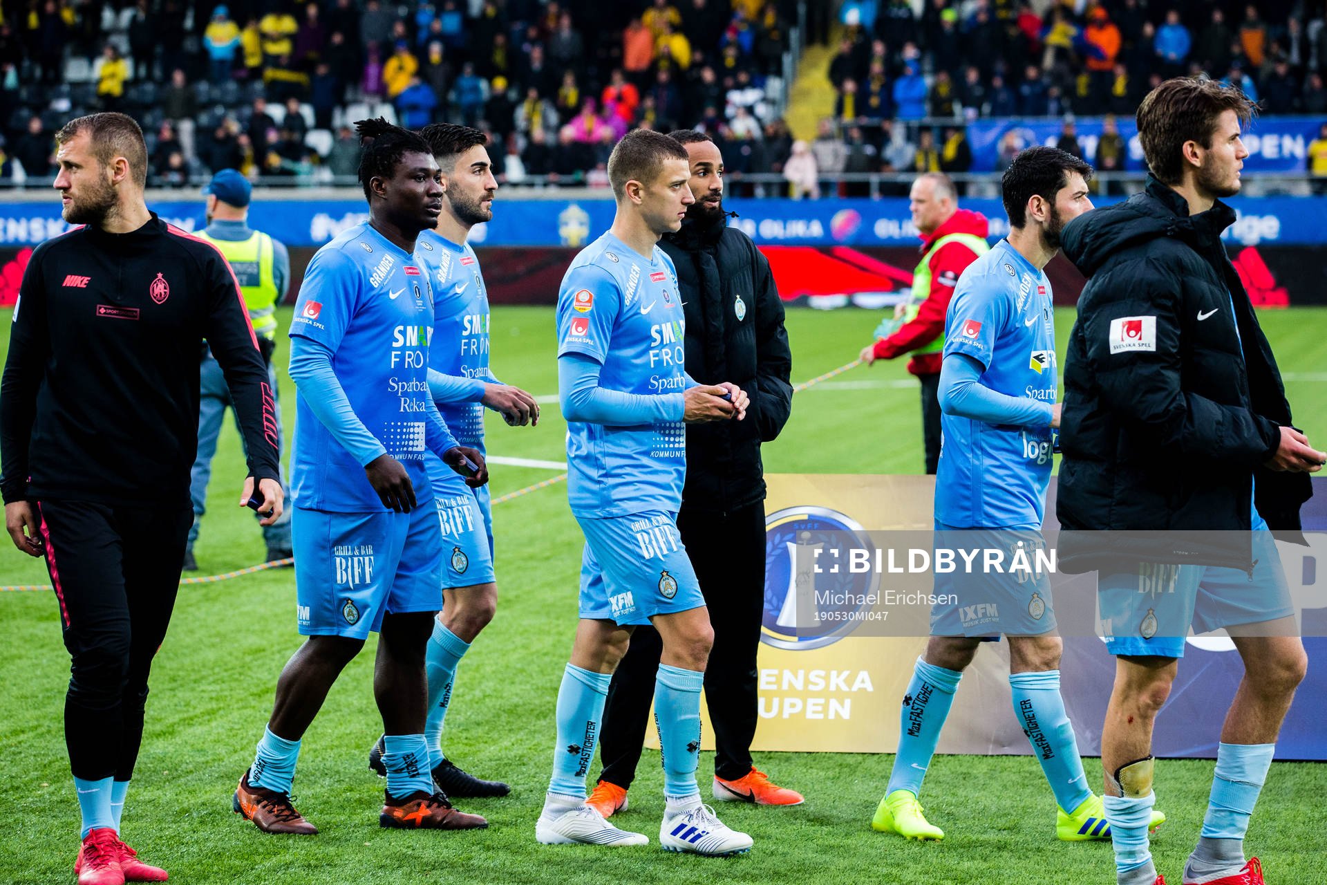 AFC Eskilstunas spelare deppar