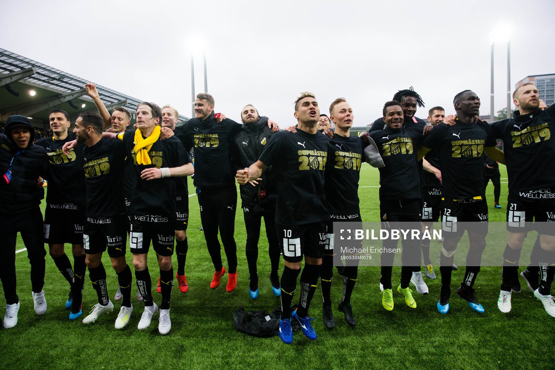Häcken jublar