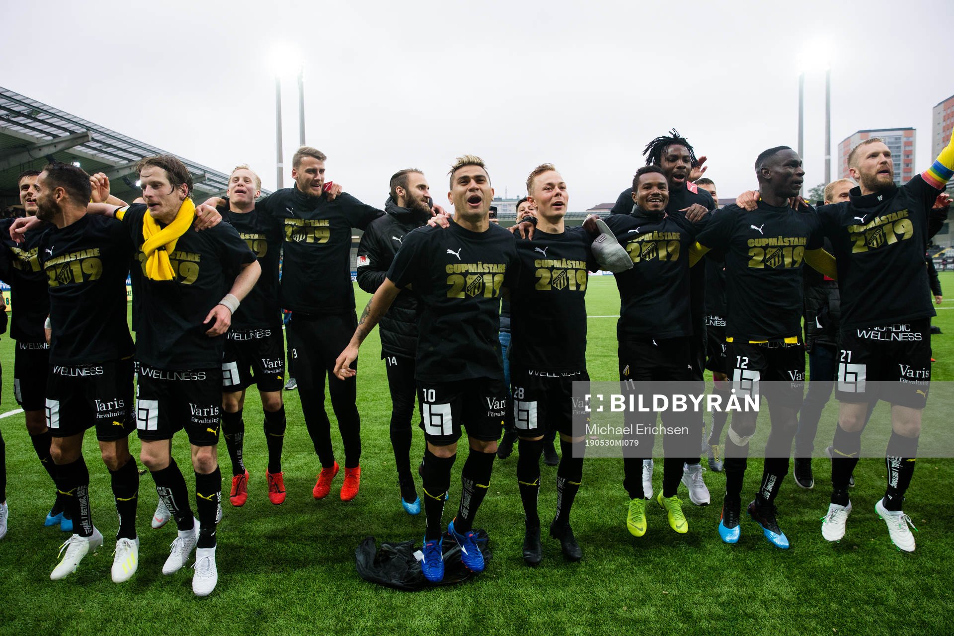 Häcken jublar