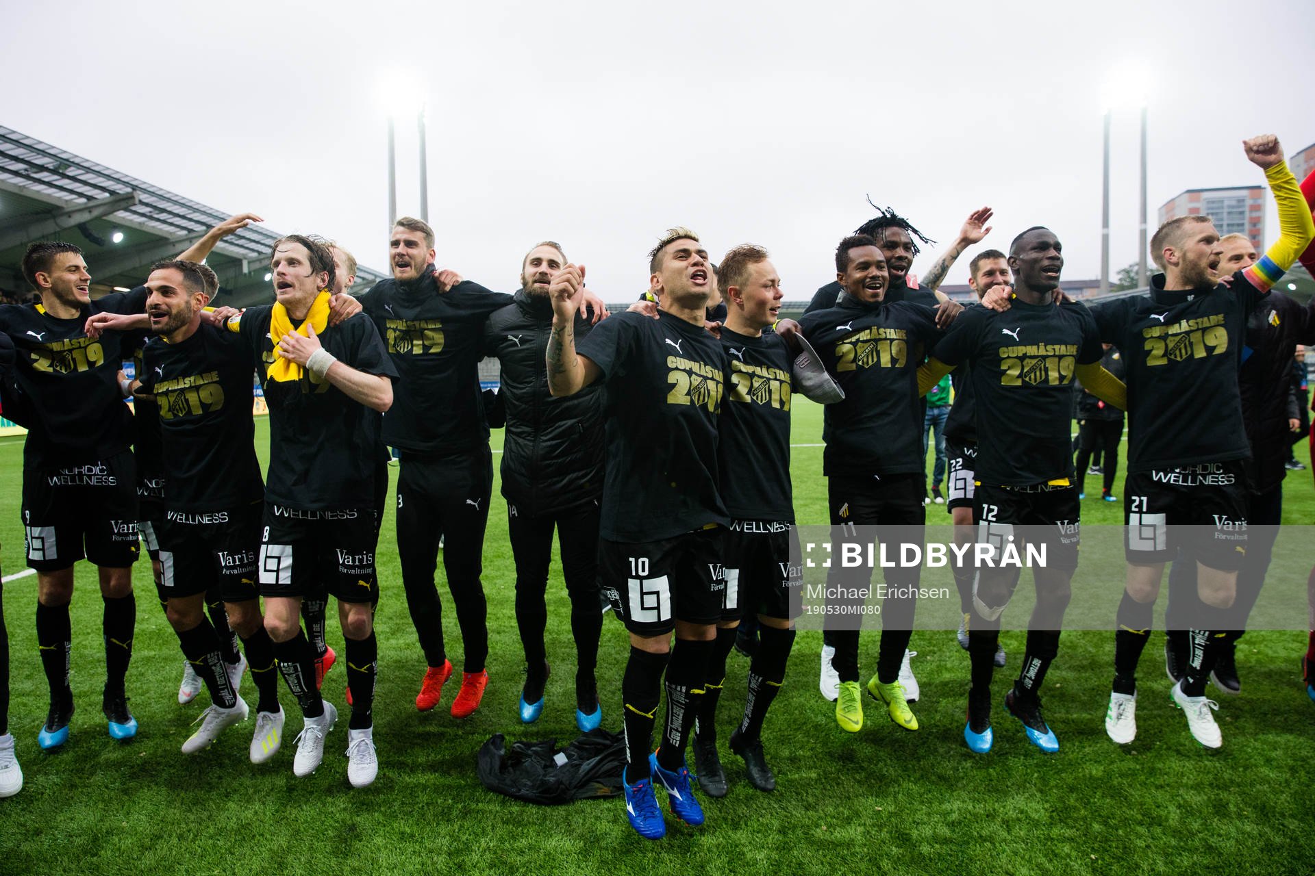 Häcken jublar