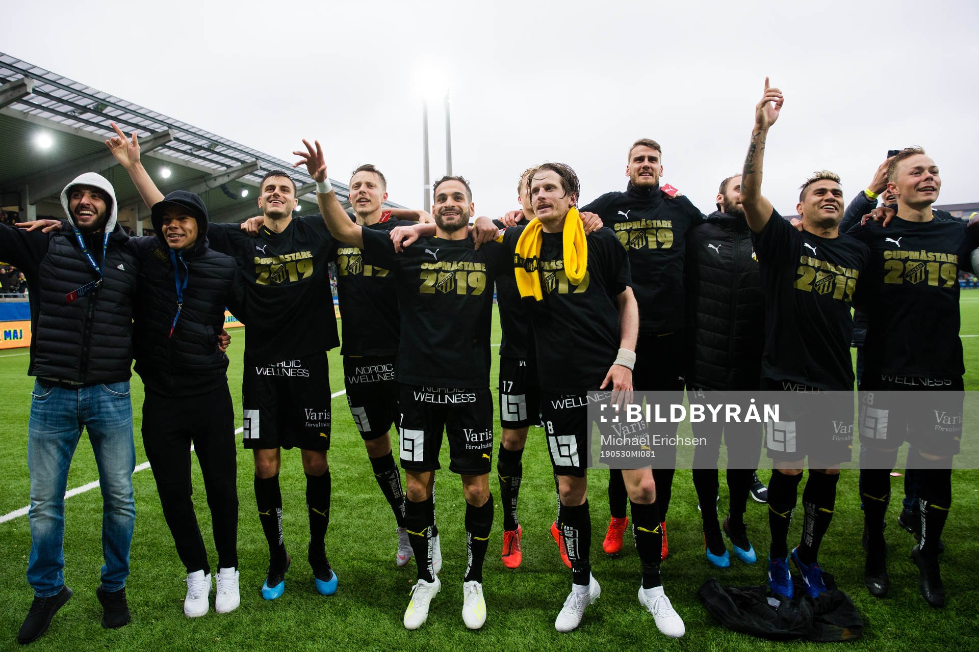 Häcken jublar