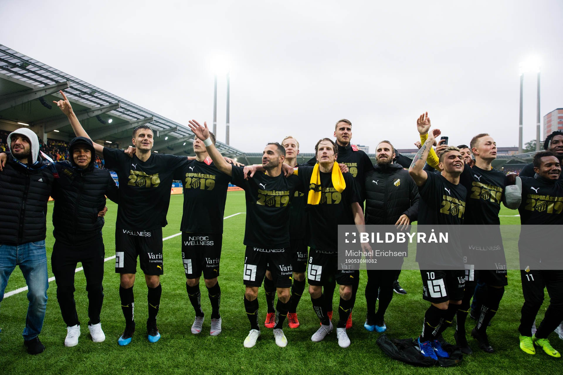 Häcken jublar