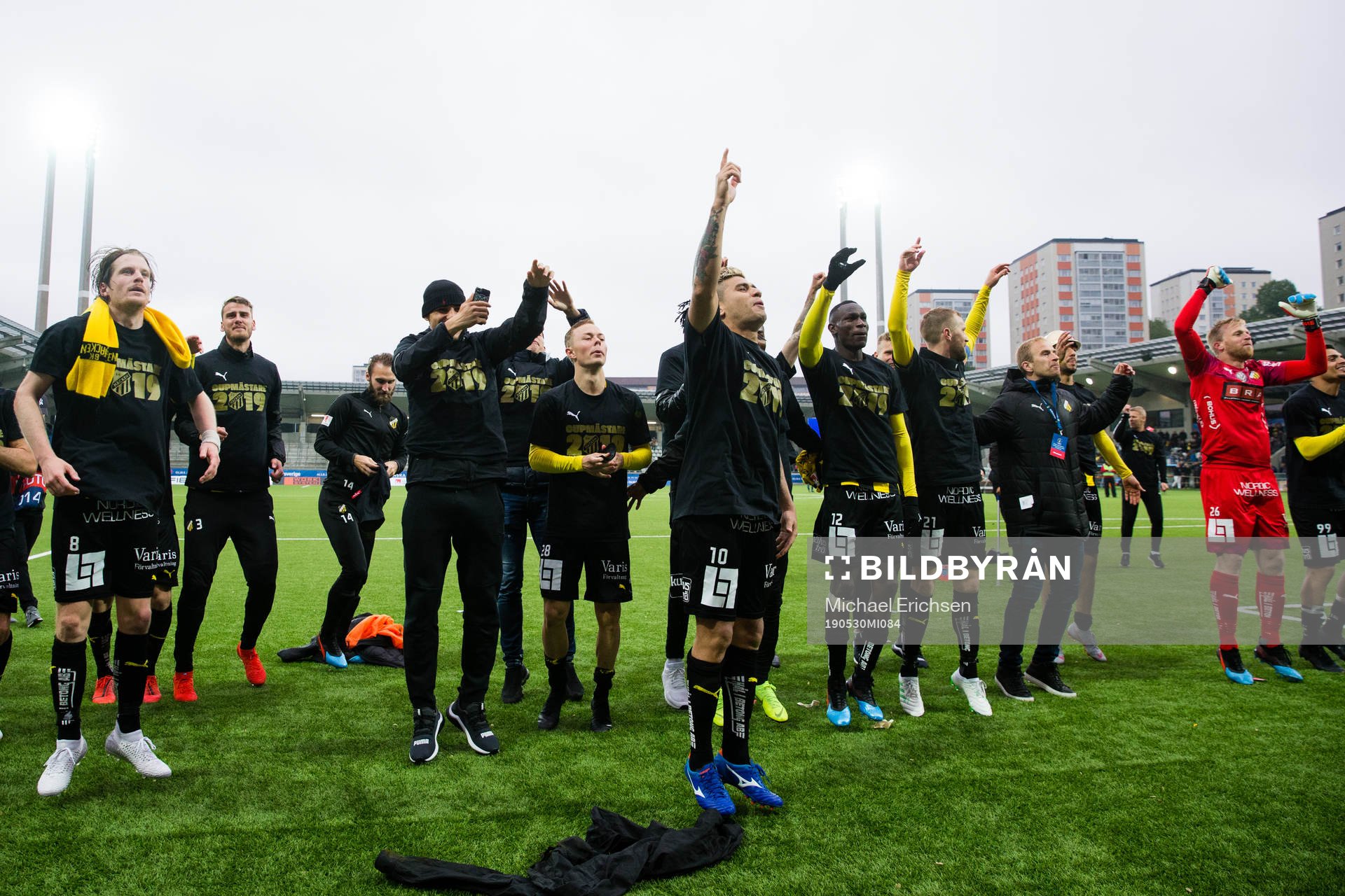 Häcken jublar