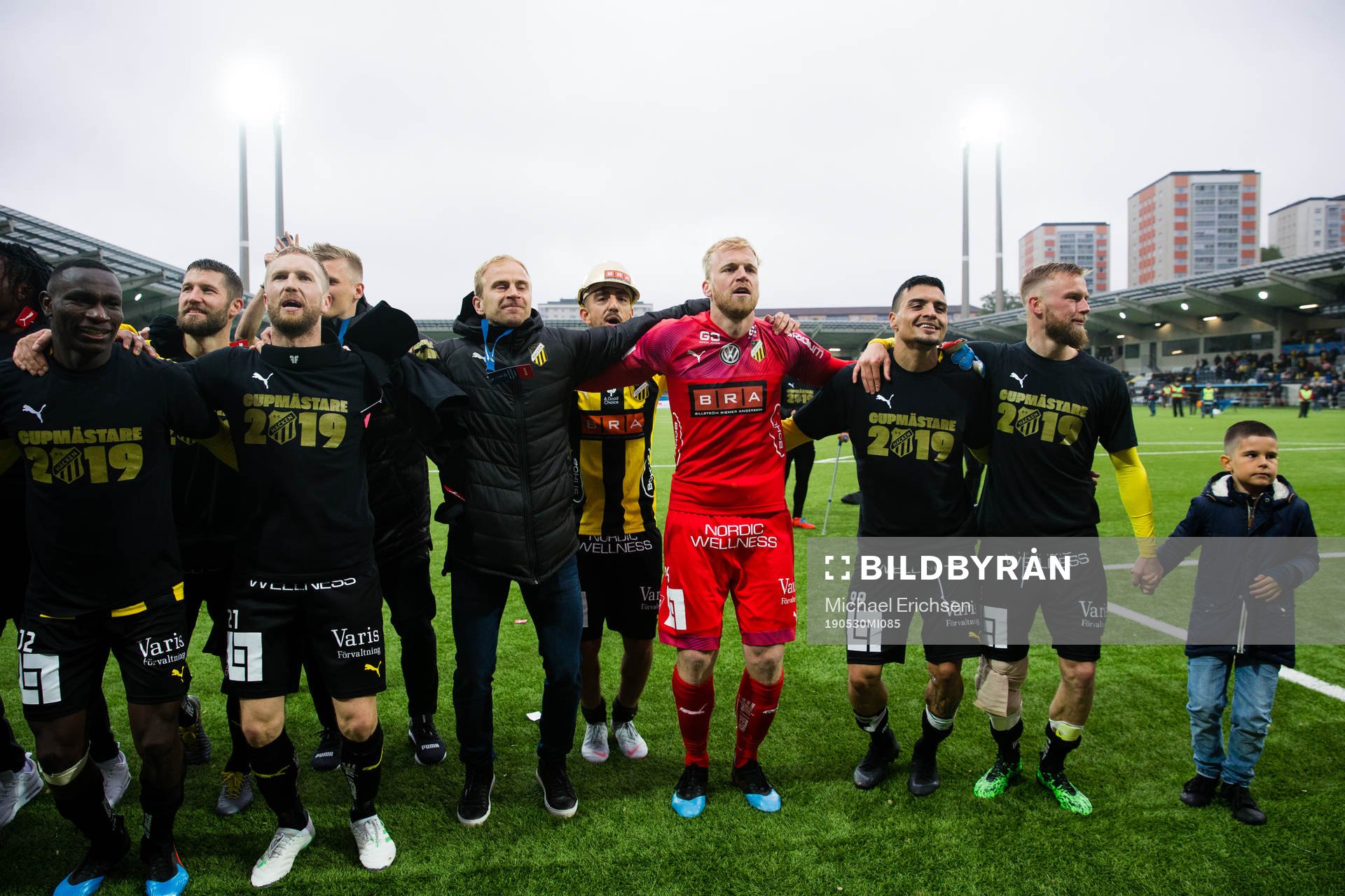 Häcken jublar