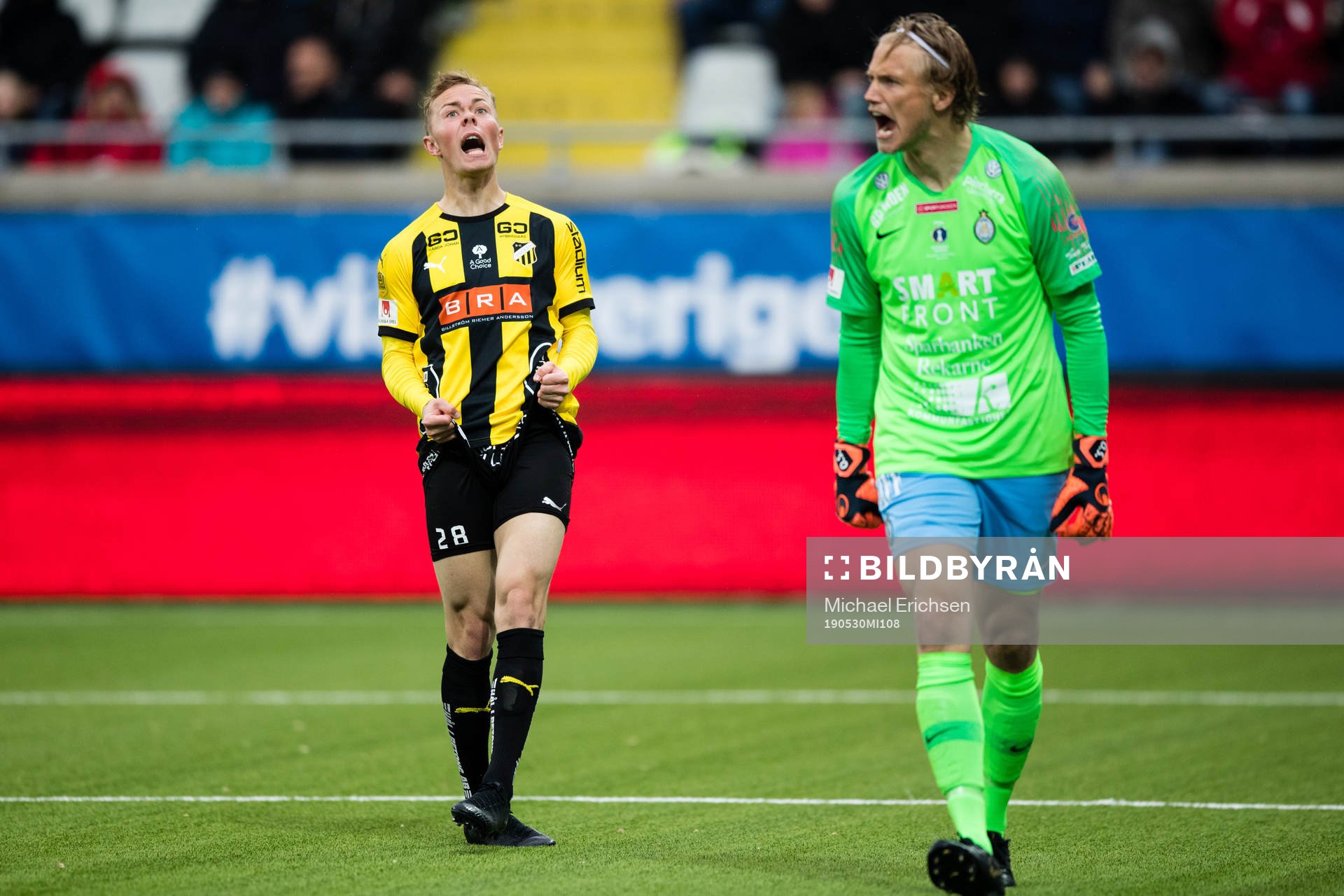 Häckens Adam Andersson deppar