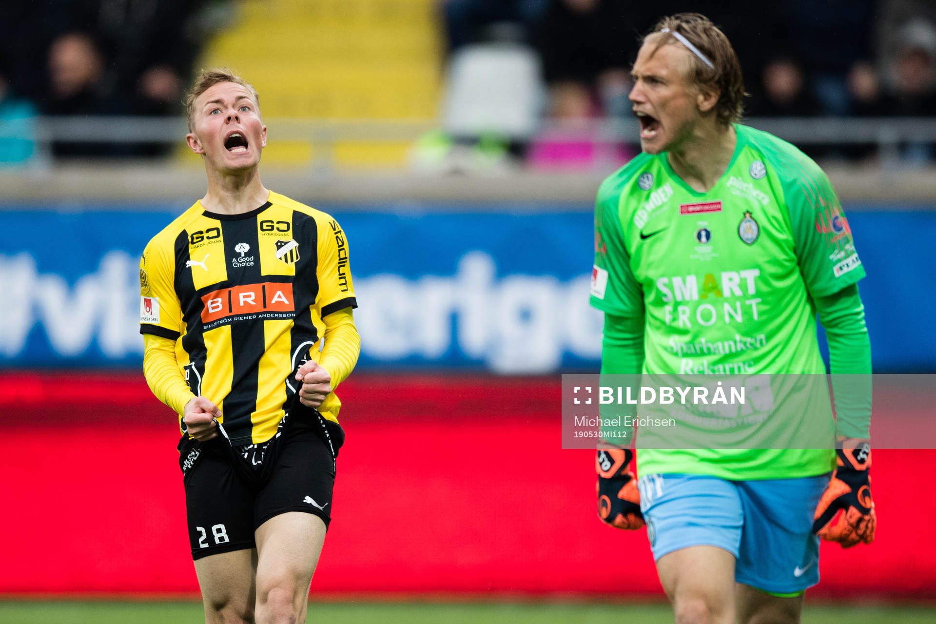 Häckens Adam Andersson deppar