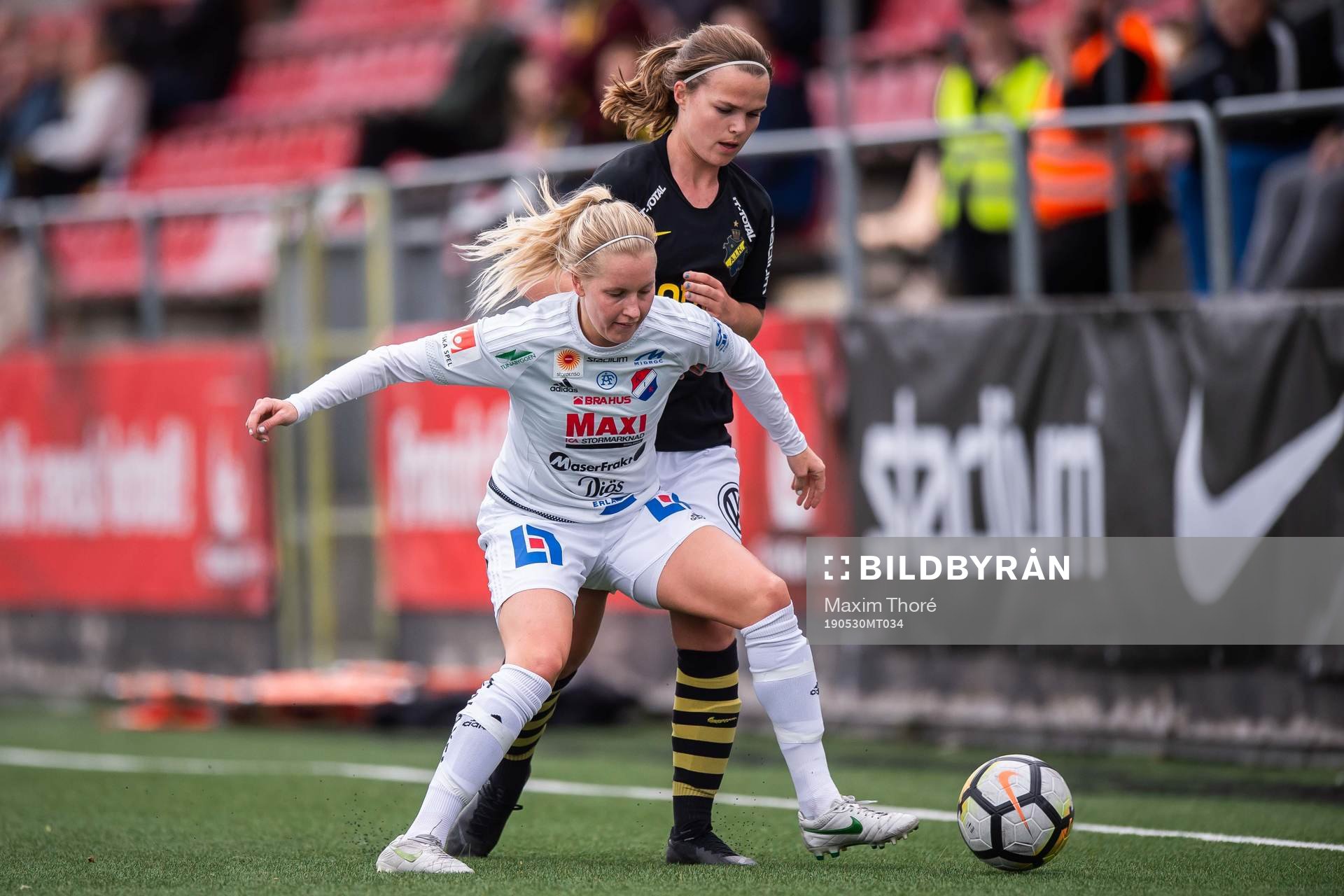 s Johanna Lindell och Kvarnsvedens Beatrice Gärds