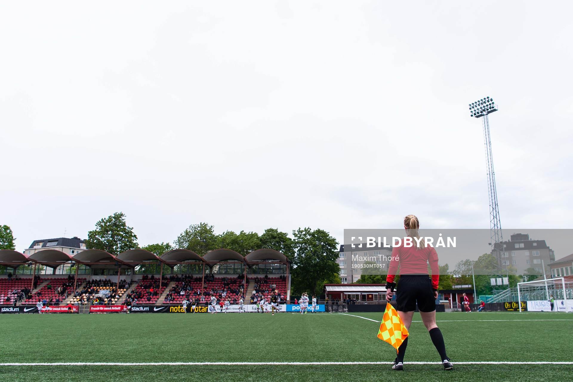 En generell bild på en linjedomare
