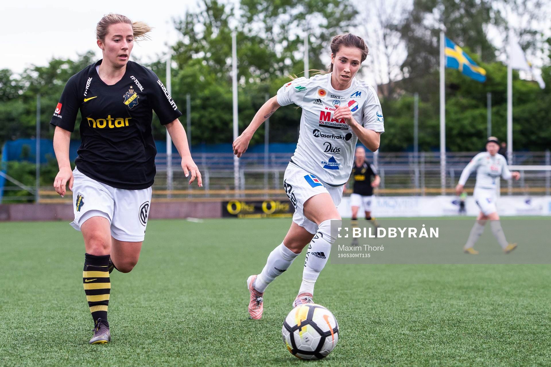 s Clara Härdling och Kvarnsvedens Agnes Dahlström