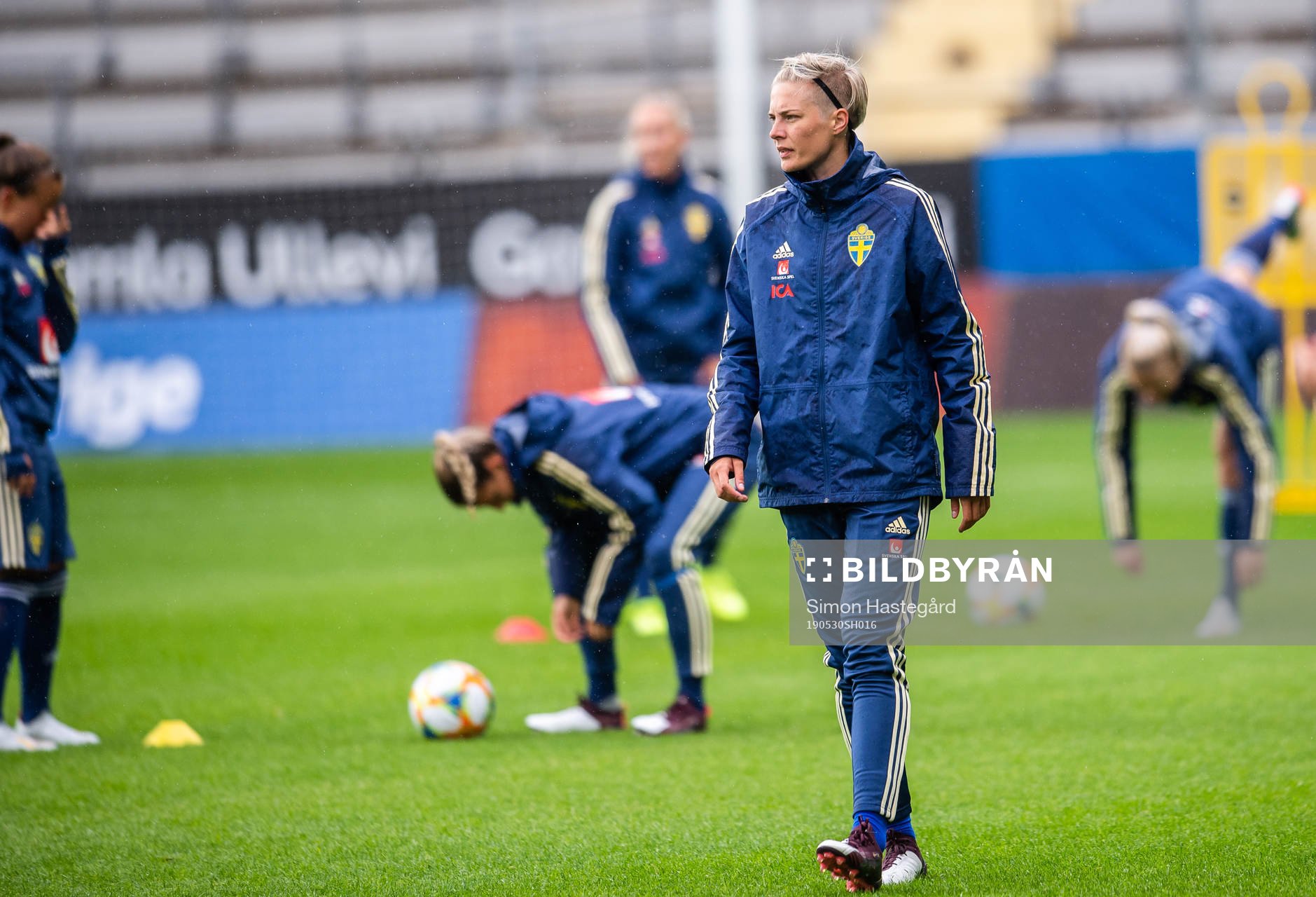 Lina Hurtig of Swedish women national football team