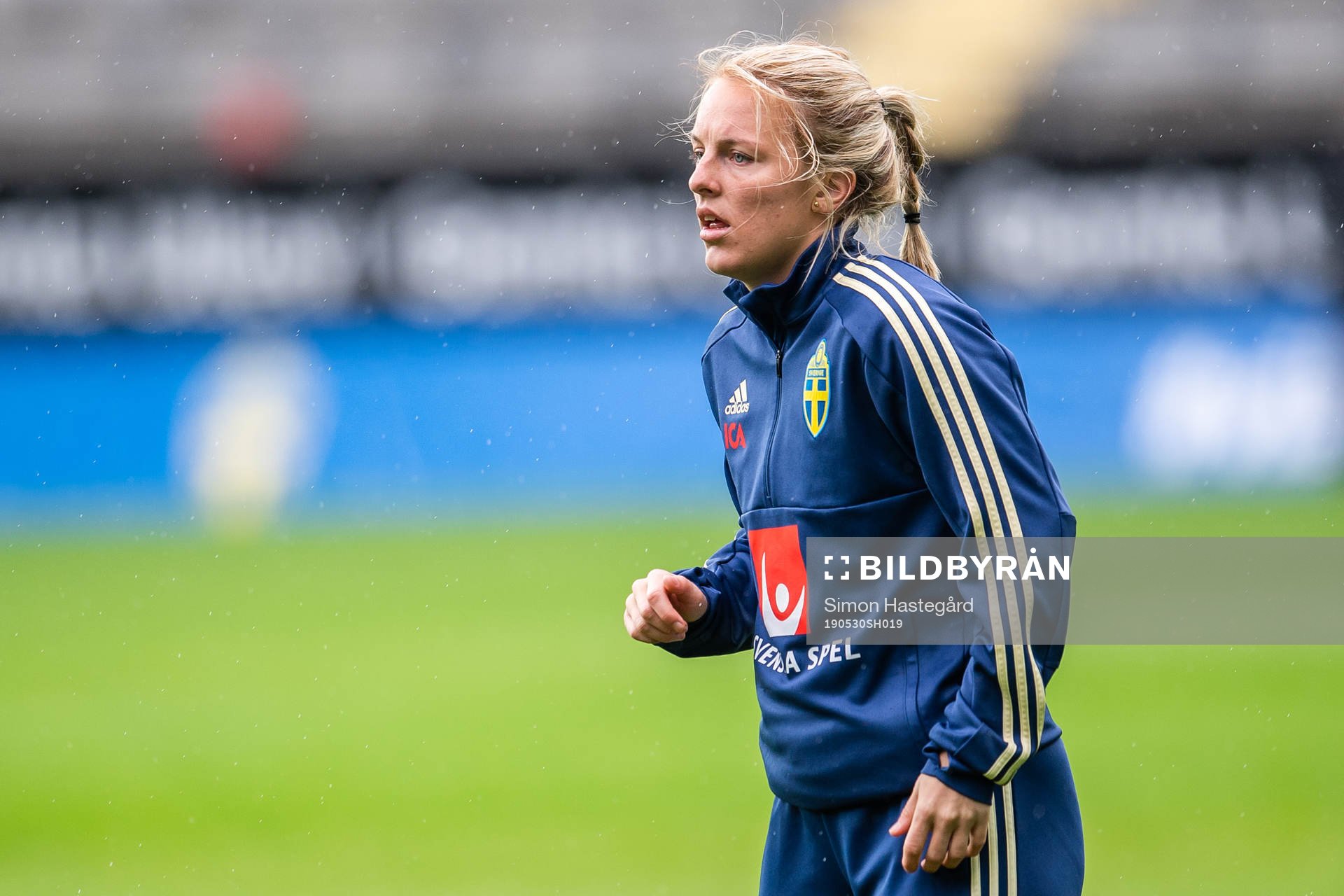 Mimmi Larsson of Swedish women national football team