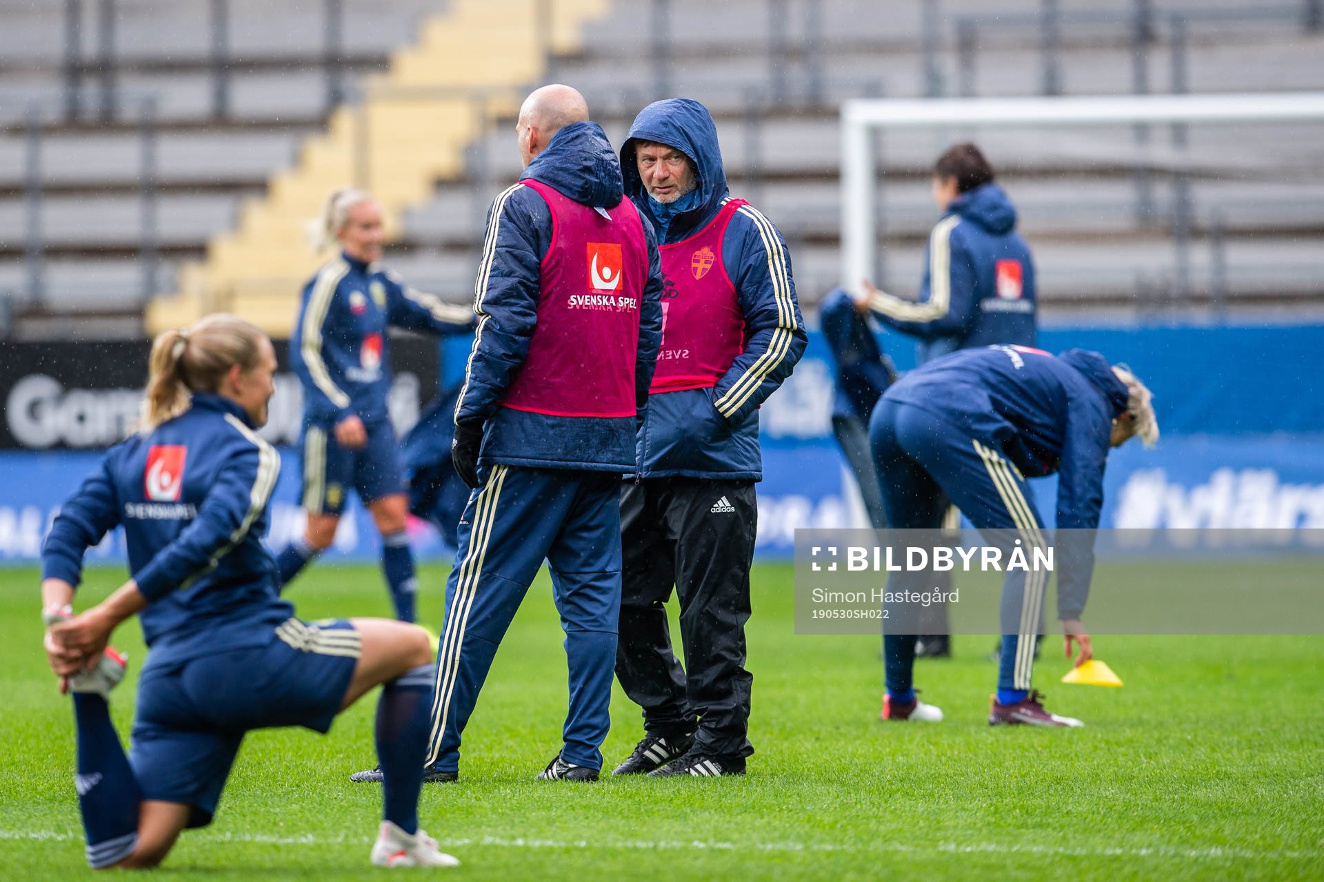 Head coach Peter Gerhardsson of Swedish women national