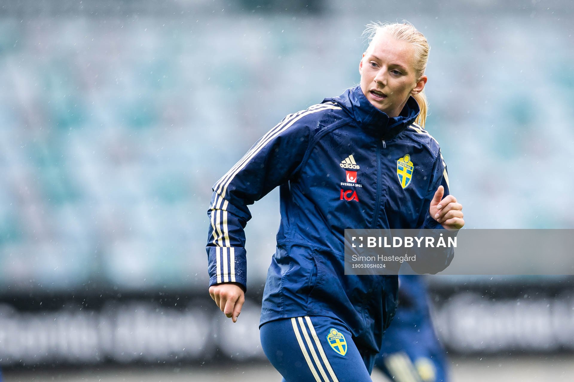 Stina Blackstenius  of Swedish women national football team