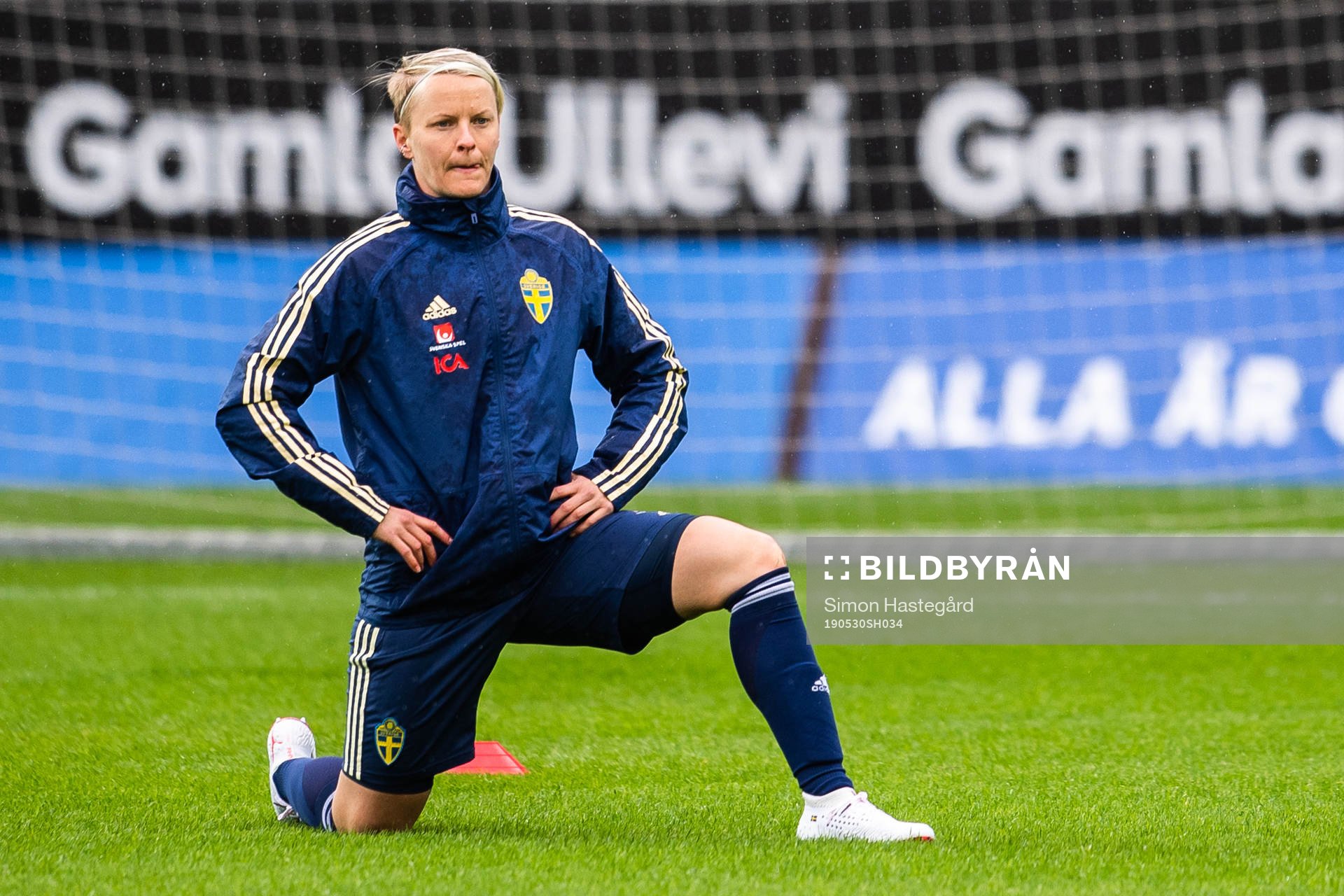Nilla Fischer of Swedish women national football team