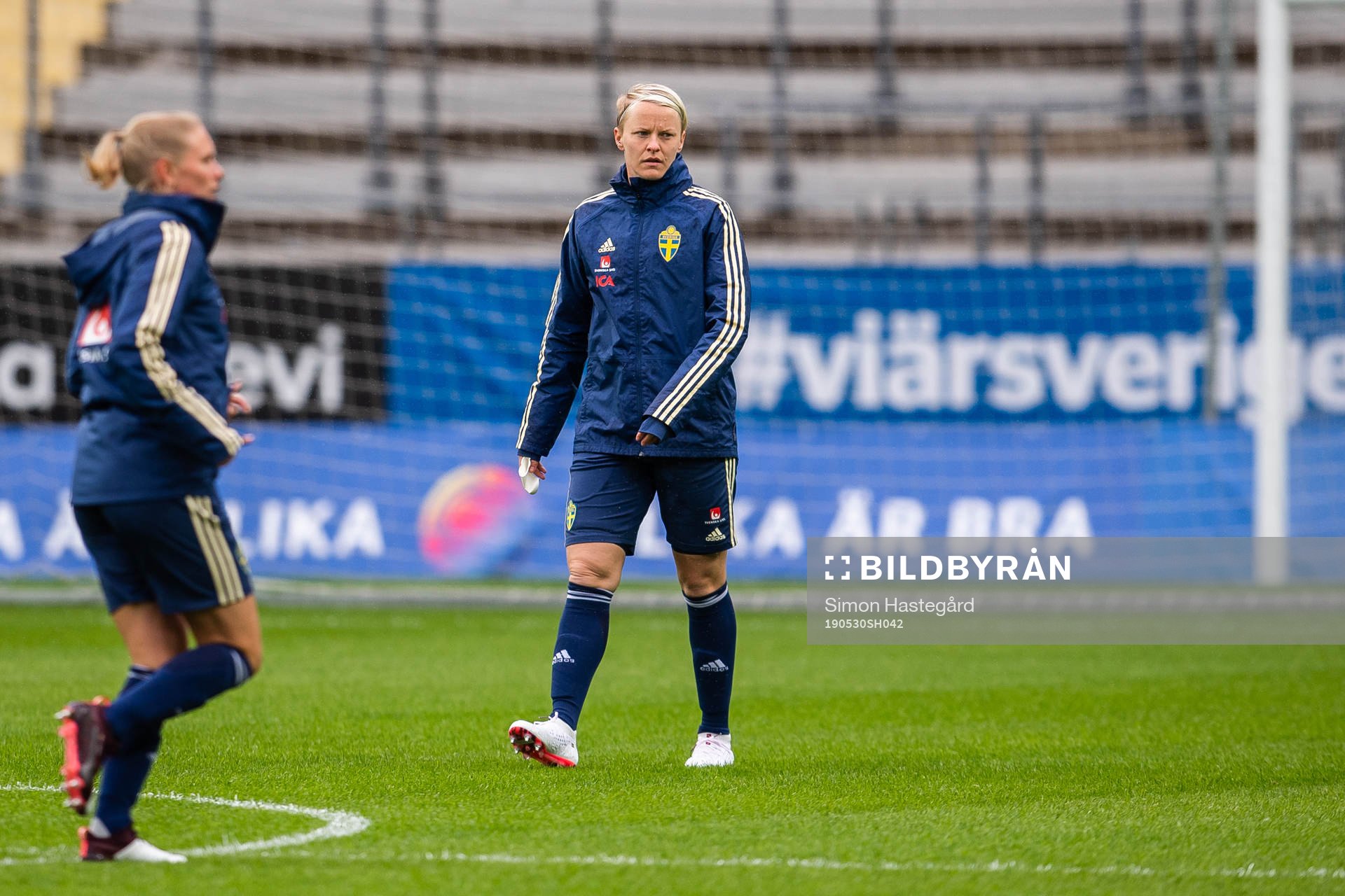 Nilla Fischer of Swedish women national football team