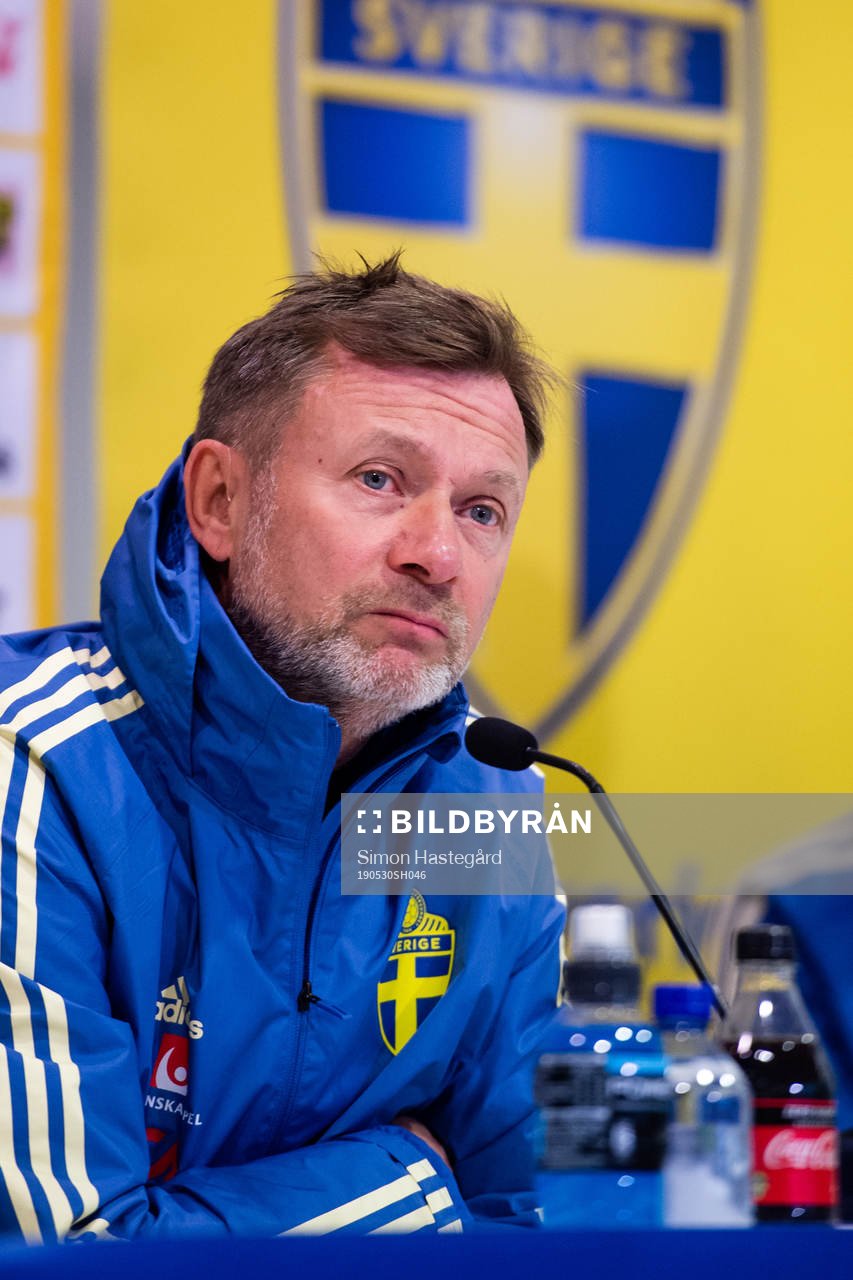 Head coach Peter Gerhardsson of Swedish women national