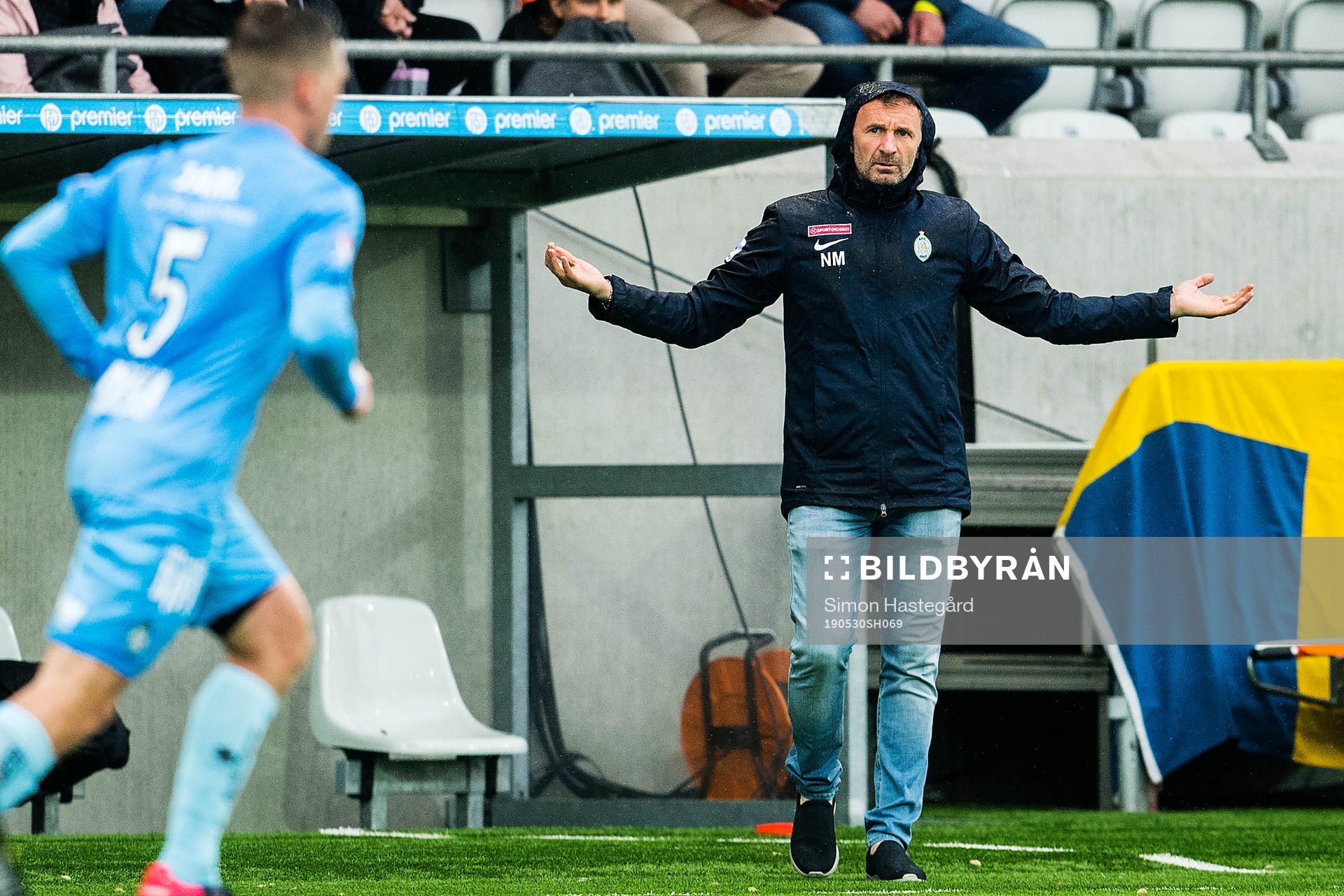 AFC Eskilstunas tränare Nemanja Miljanvoic