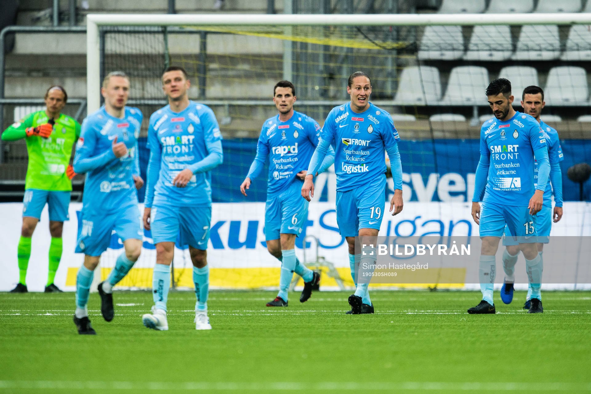 AFC Eskilstunas Felix Michel Melki och Jose Leon Bernal