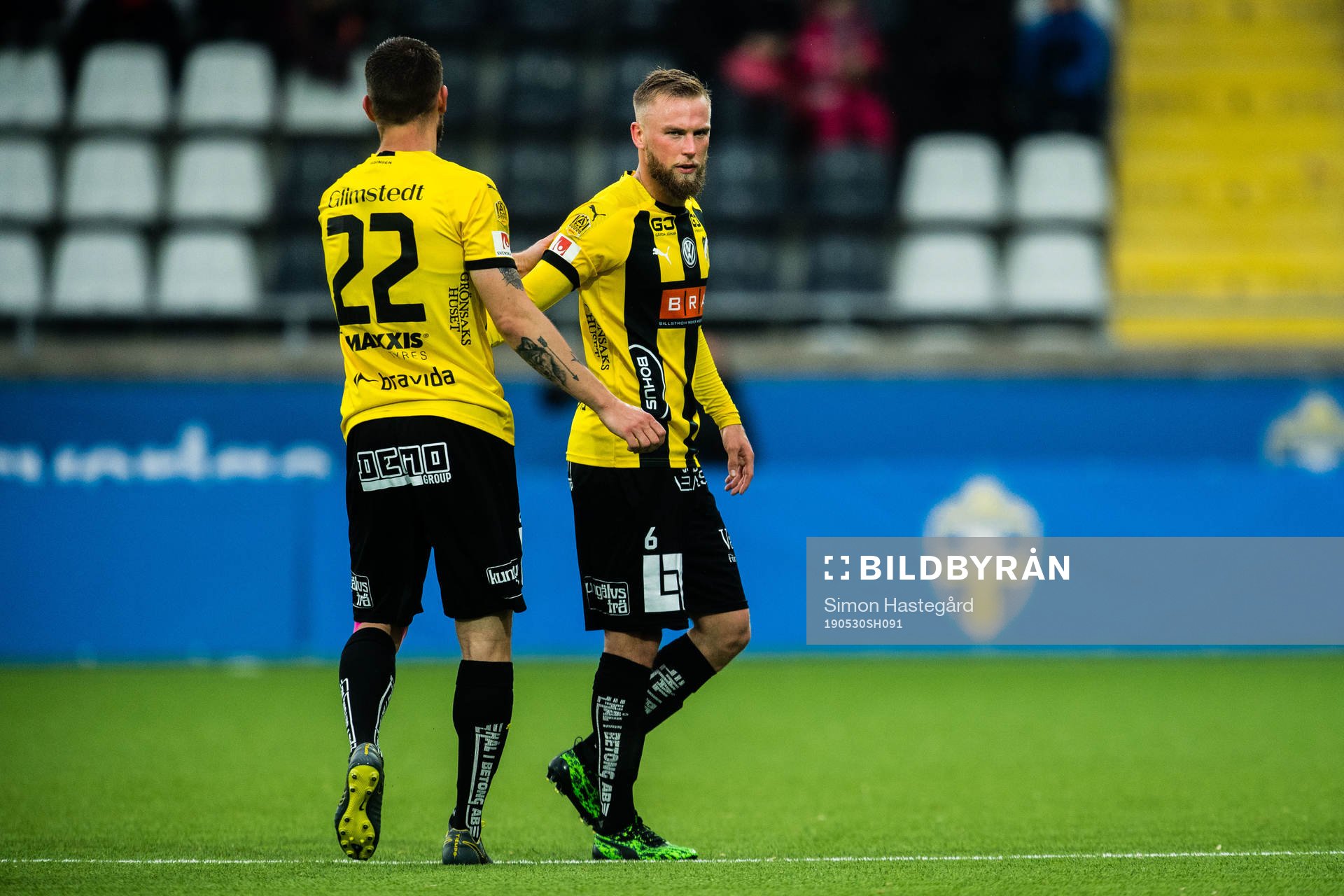 Häckens Joona Toivio och Alexander Faltsetas