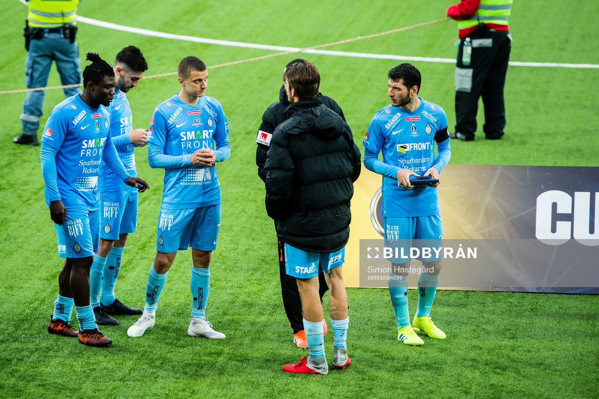 AFC Eskilstunas spelare deppar