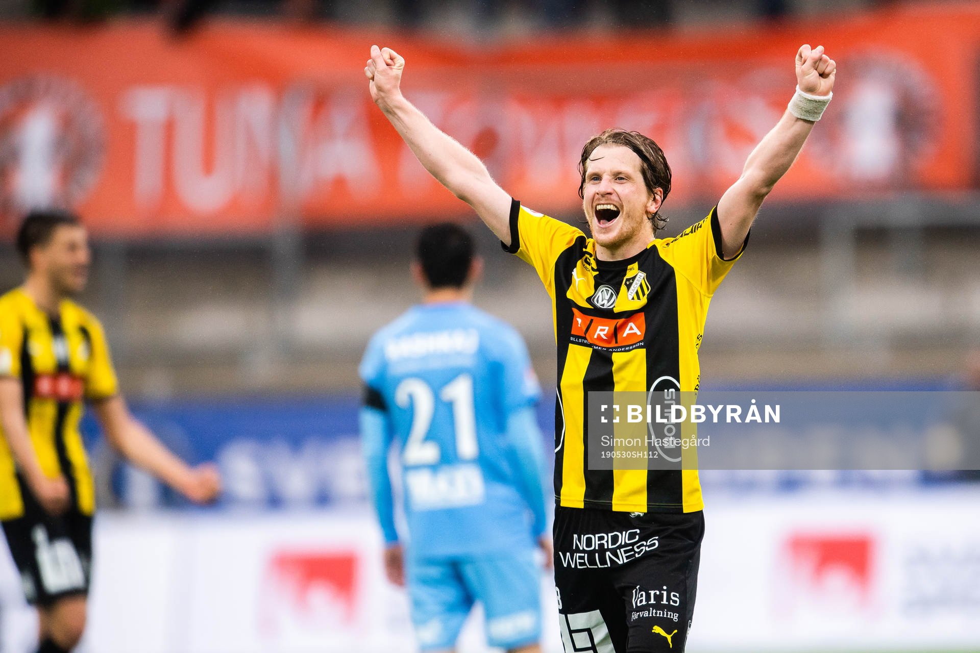 Häckens Erik Friberg jublar