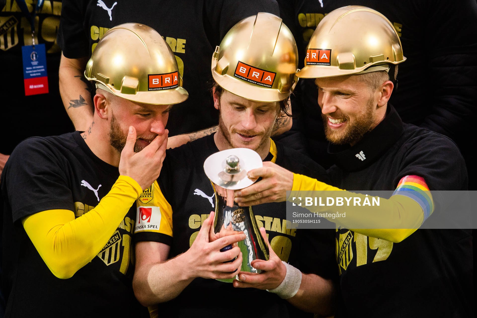 Häckens Alexander Faltsetas , Erik Friberg och Rasmus