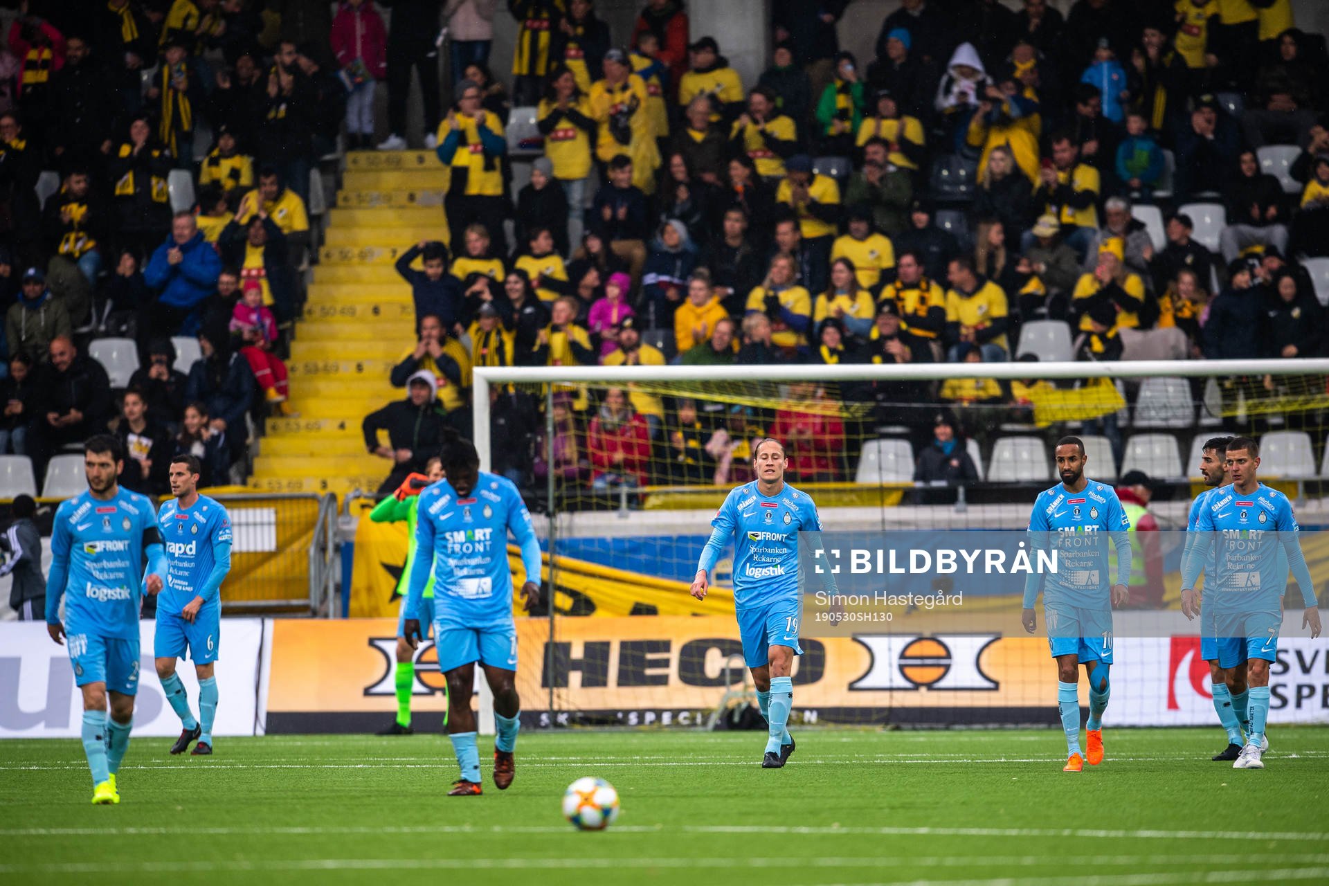 AFC Eskilstunas spelare deppar