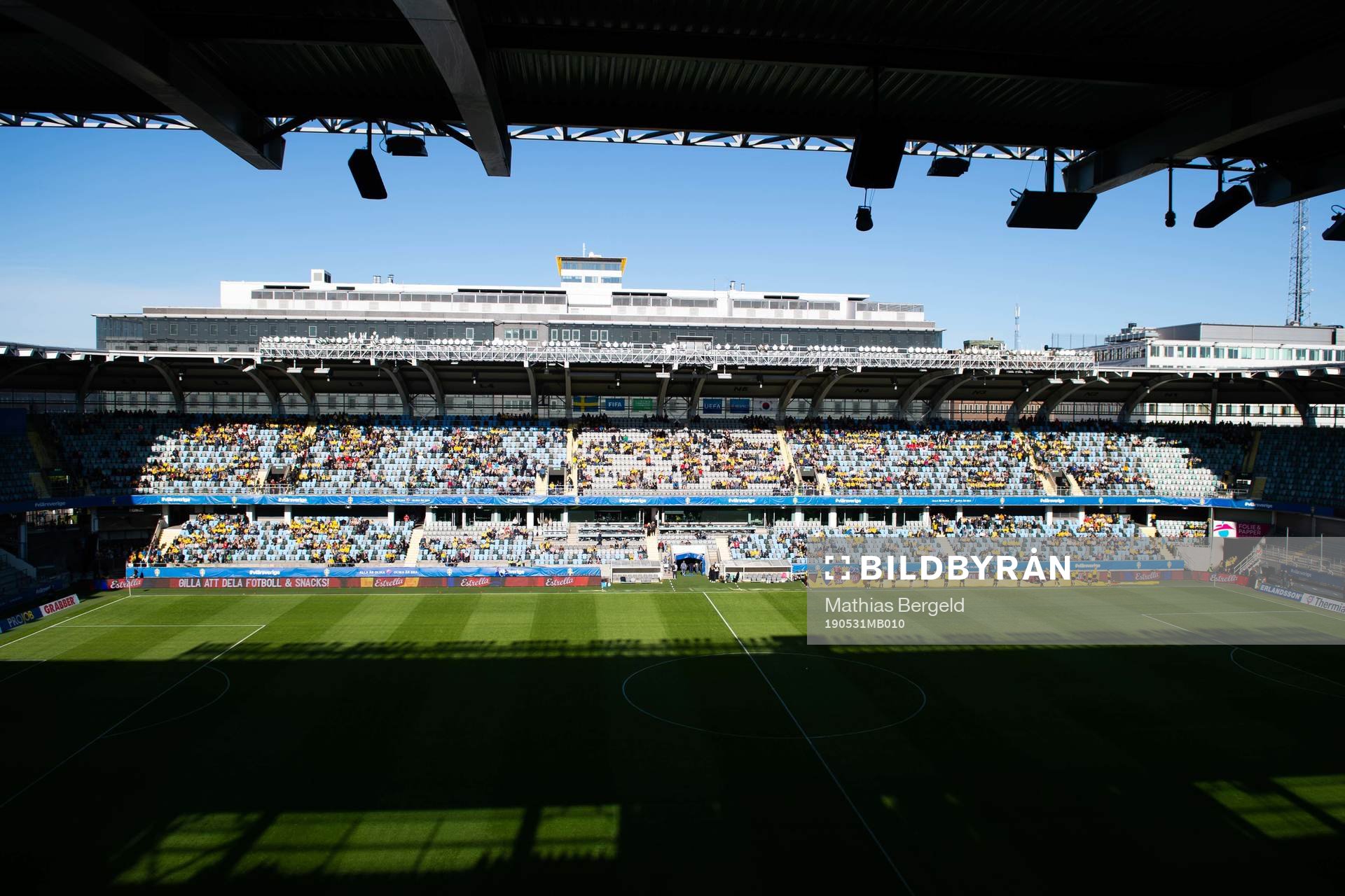 A general view over Gamla Ullevi