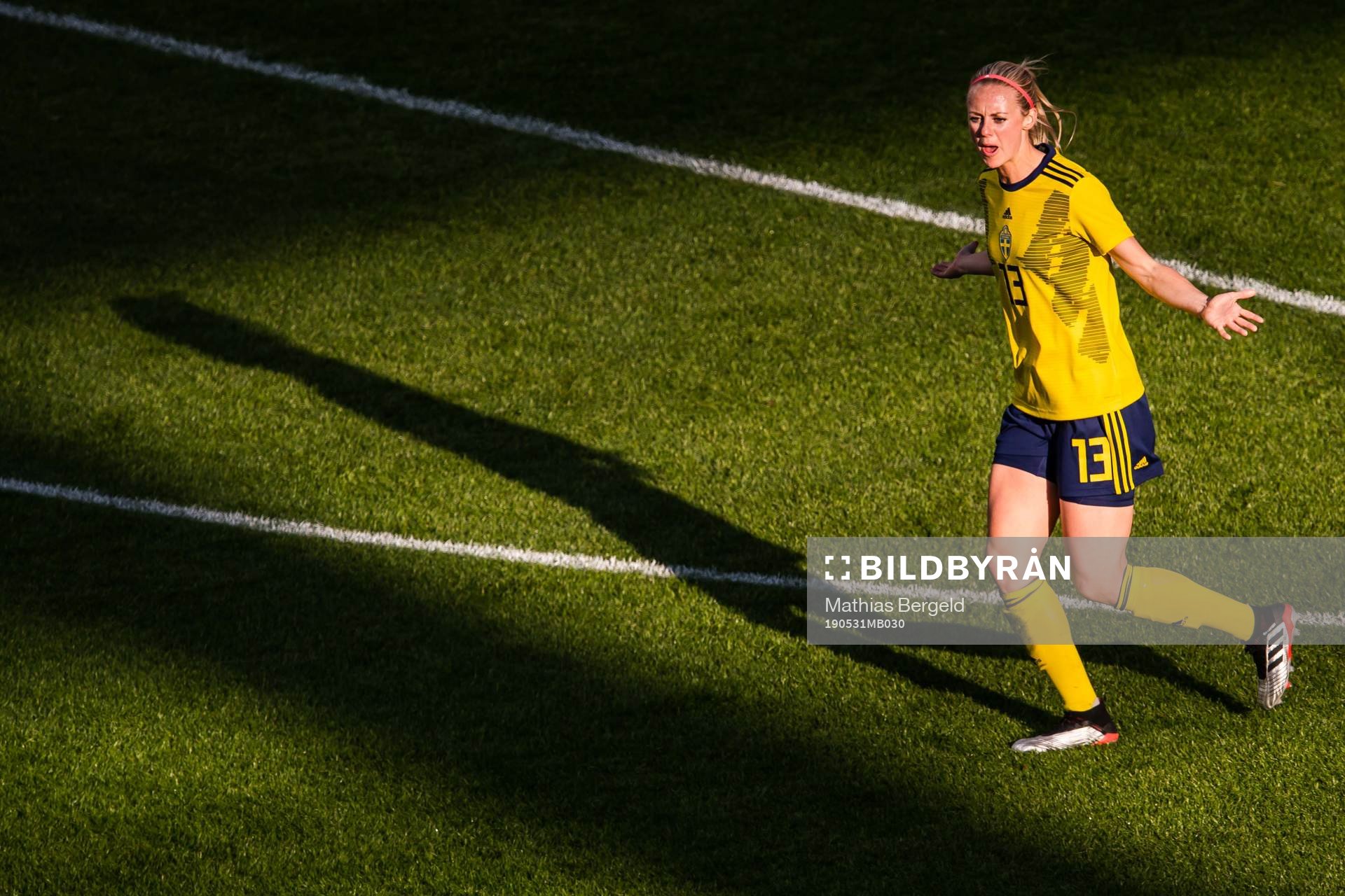 Amanda Ilestedt of Sweden